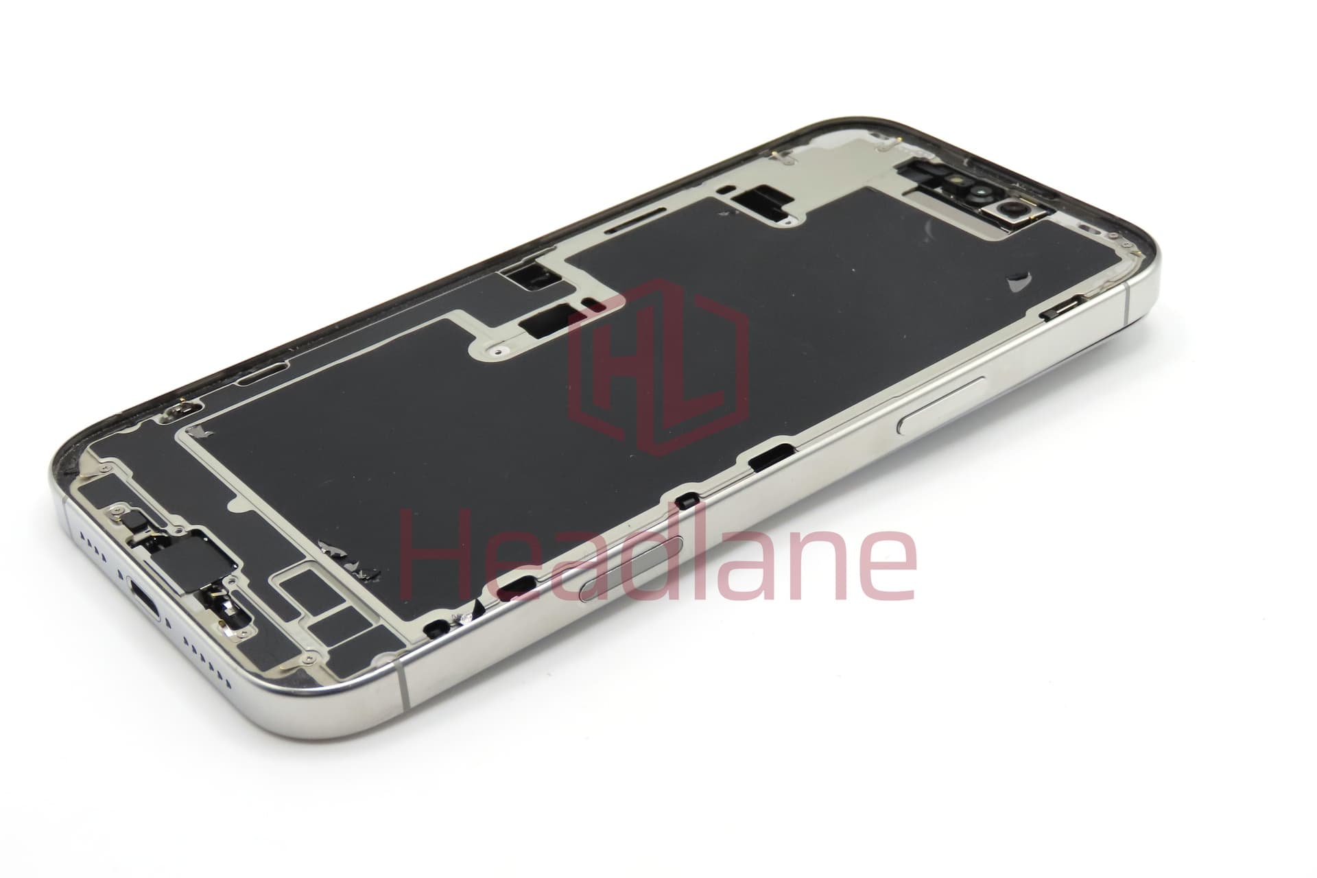 Apple iPhone 16 Pro Max Back / Battery Cover + Small Parts - White Titanium (Pulled - Grade A) - view 2