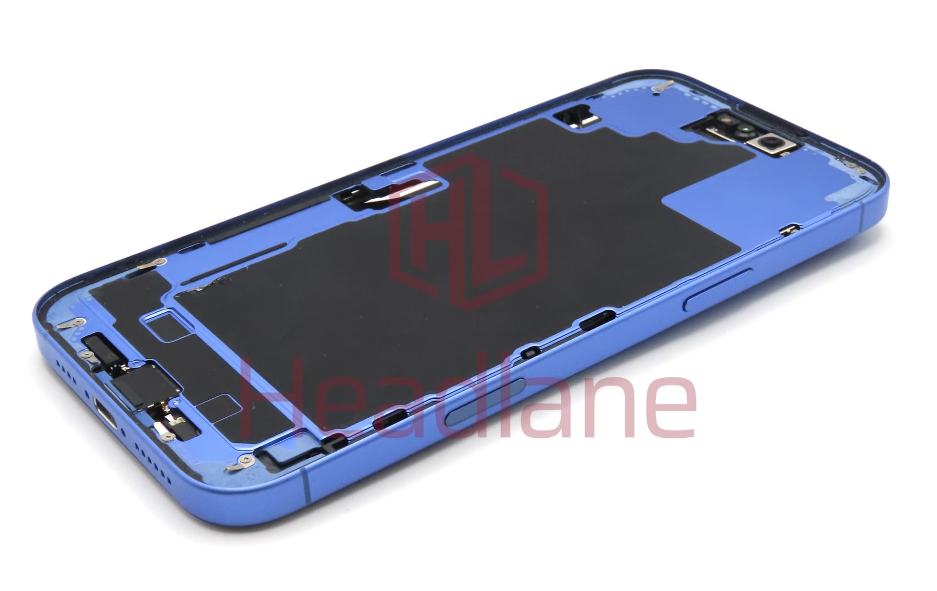 Apple iPhone 16 Plus Back / Battery Cover + Small Parts - Blue (Pulled - Grade A) - view 2