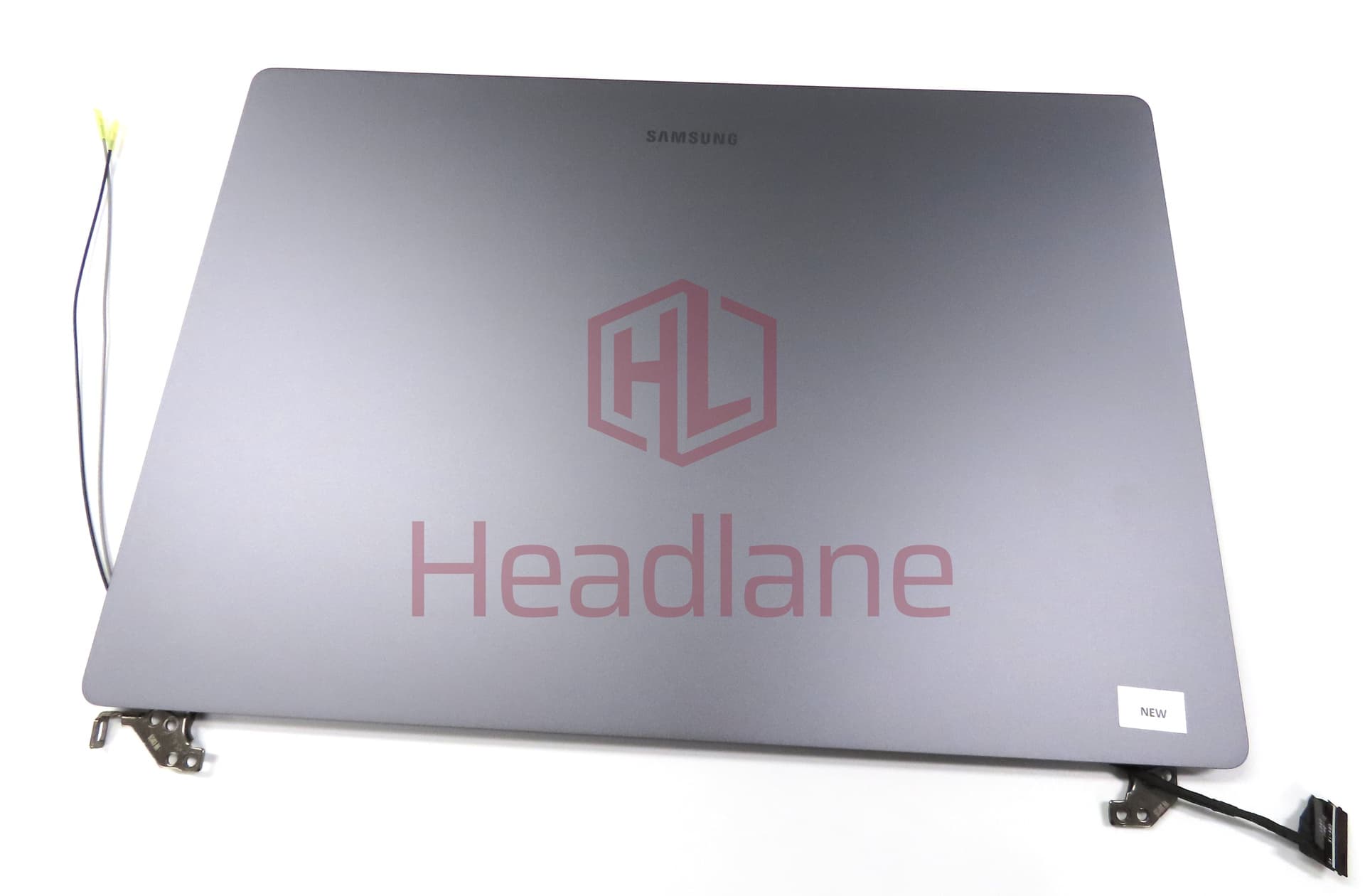 Samsung NP760VJG Galaxy Book6 16" LCD Display / Screen + Lid + Hinge Assembly - Grey - view 2