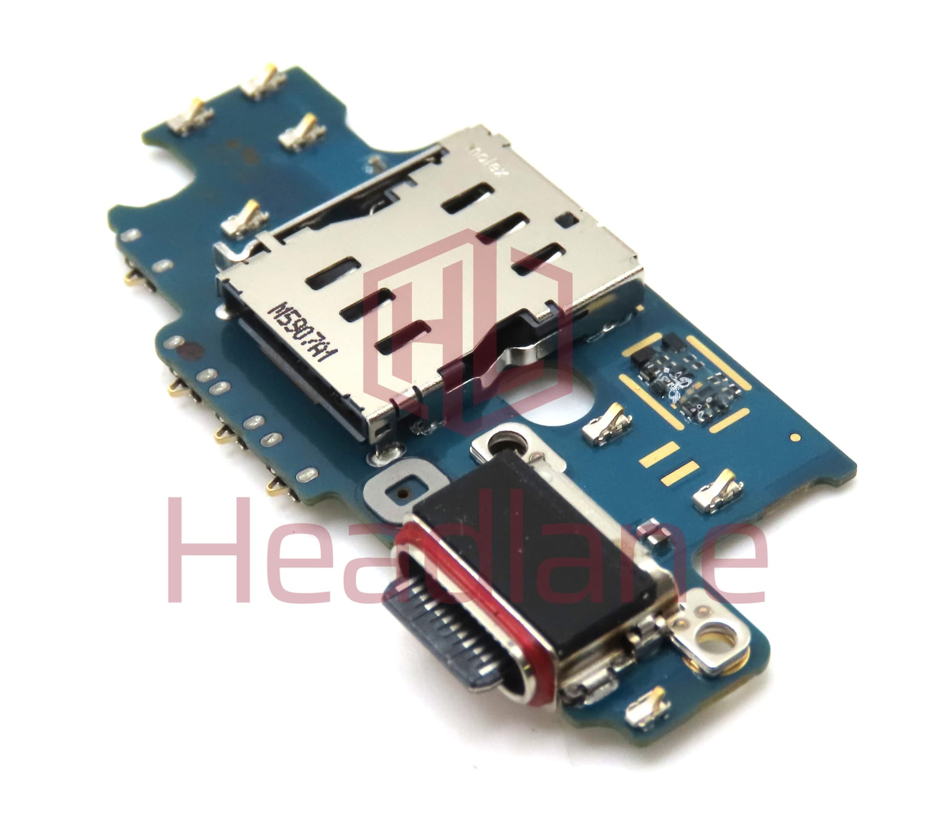 Samsung SM-S936N Galaxy S25+ / Plus Charging Port + SIM Card Reader Flex (Korea Version) - view 2