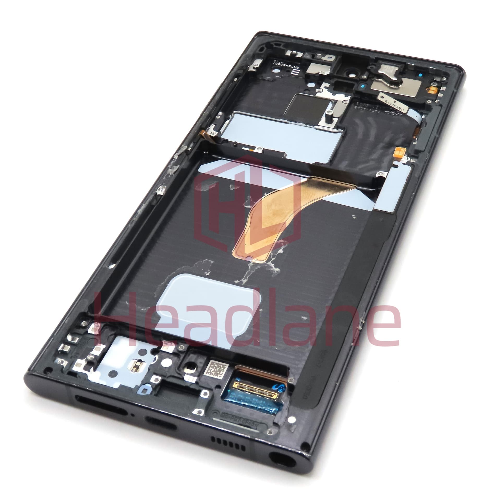 Samsung SM-S908 Galaxy S22 Ultra LCD Display / Screen + Touch - Phantom Black (Pulled - Grade B) - view 2