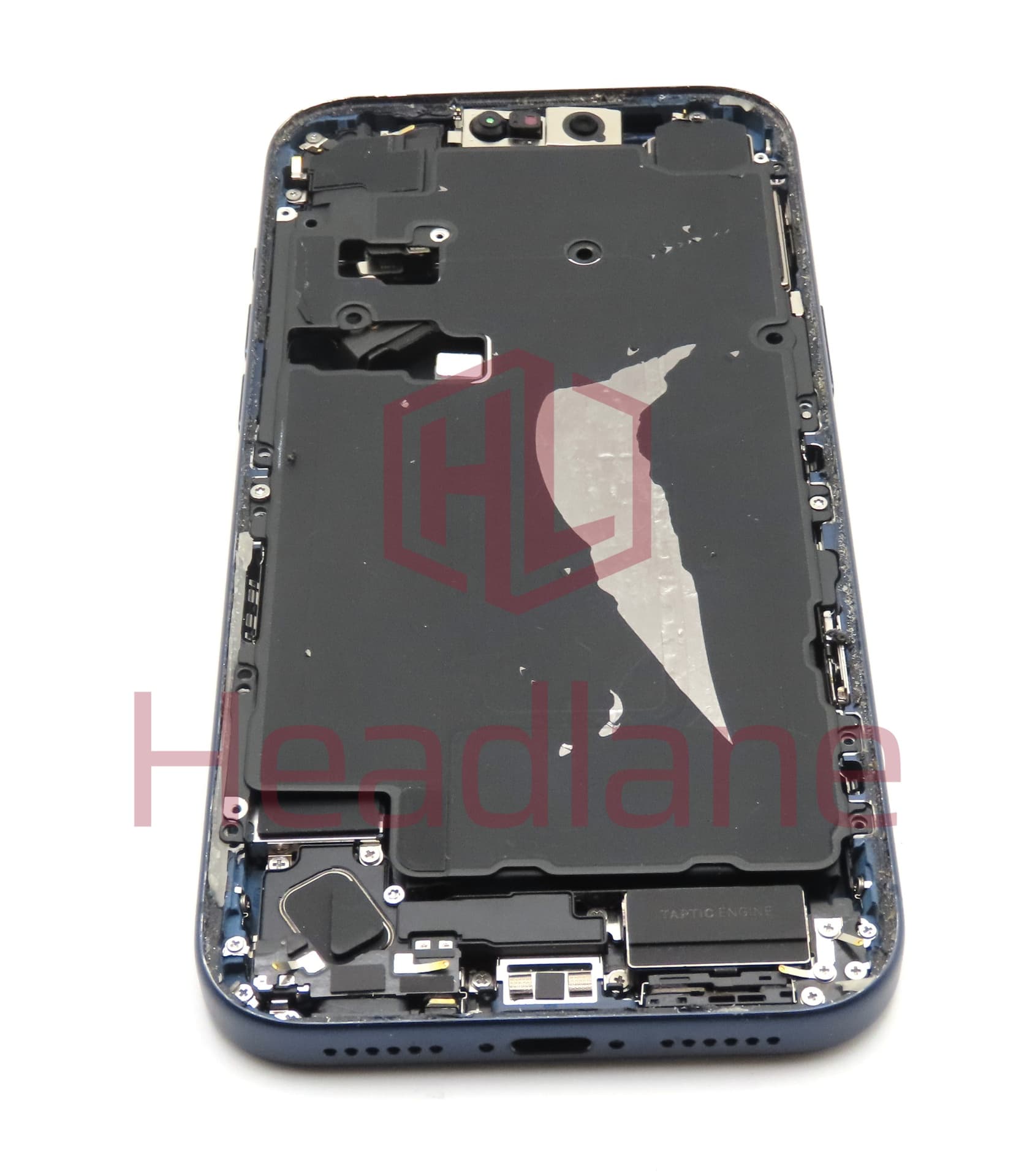 Apple iPhone 17 Pro Max Back / Battery Cover + Small Parts - Deep Blue (Pulled - Grade B) - view 2