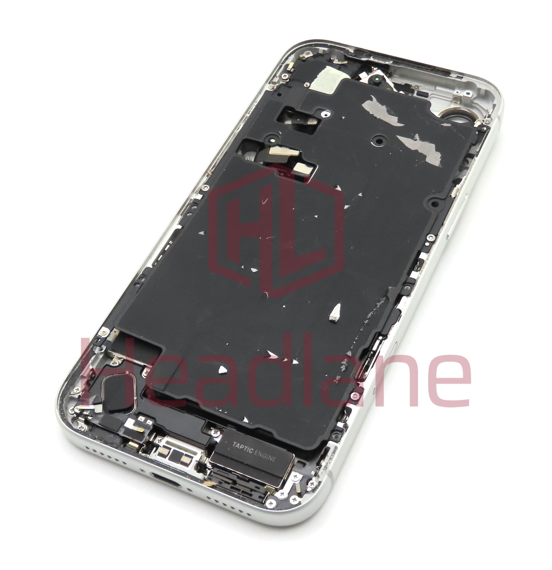 Apple iPhone 17 Pro Max Back / Battery Cover + Small Parts - Silver (Pulled - Grade C) (No Camera) - view 2