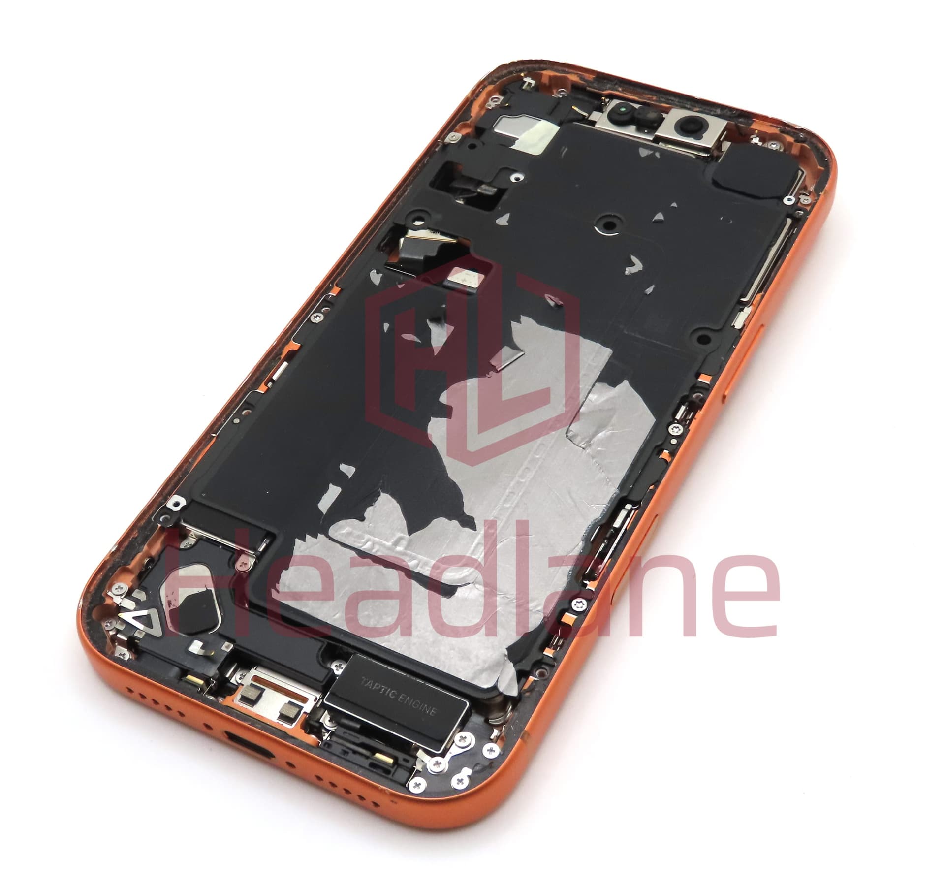 Apple iPhone 17 Pro Back / Battery Cover + Small Parts - Cosmic Orange (Pulled - Grade B) - view 2