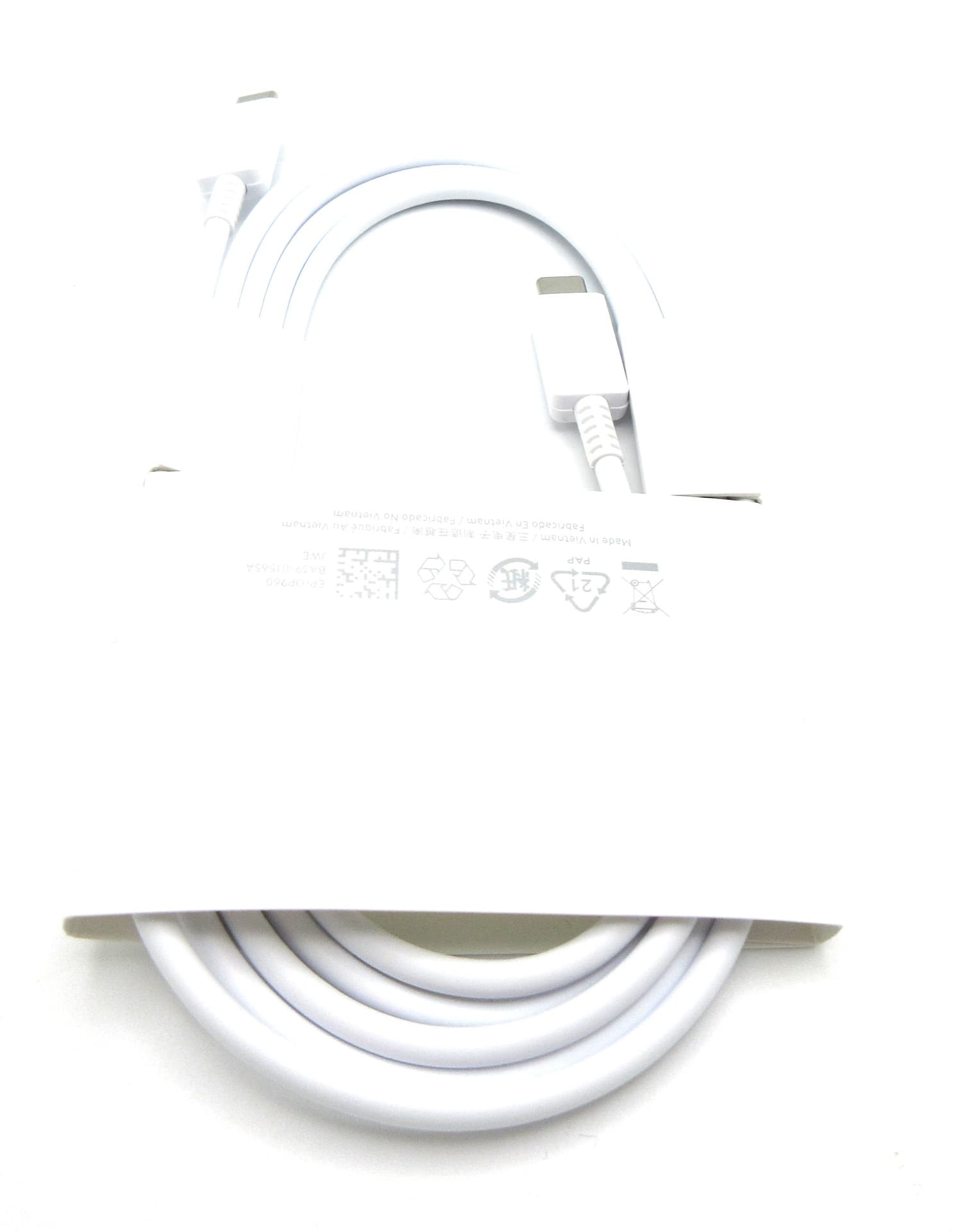 Samsung NP960UJH Galaxy Book6 Ultra 16" EP-DP960JWE USB-C Cable - White - view 2