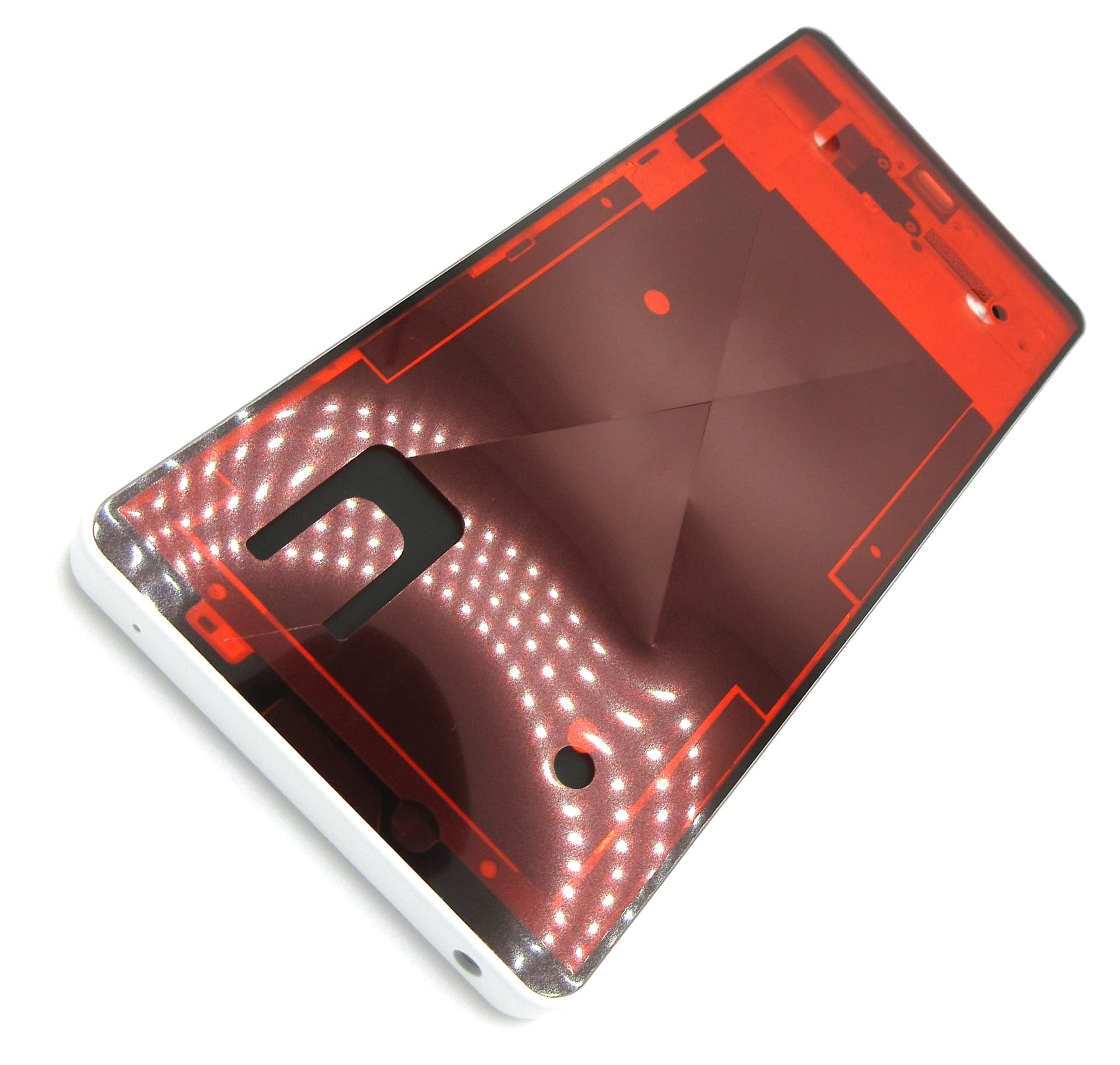 Sony XQ-FE54 Xperia 10 VII Middle Cover / Chassis / Display Frame - White - view 2