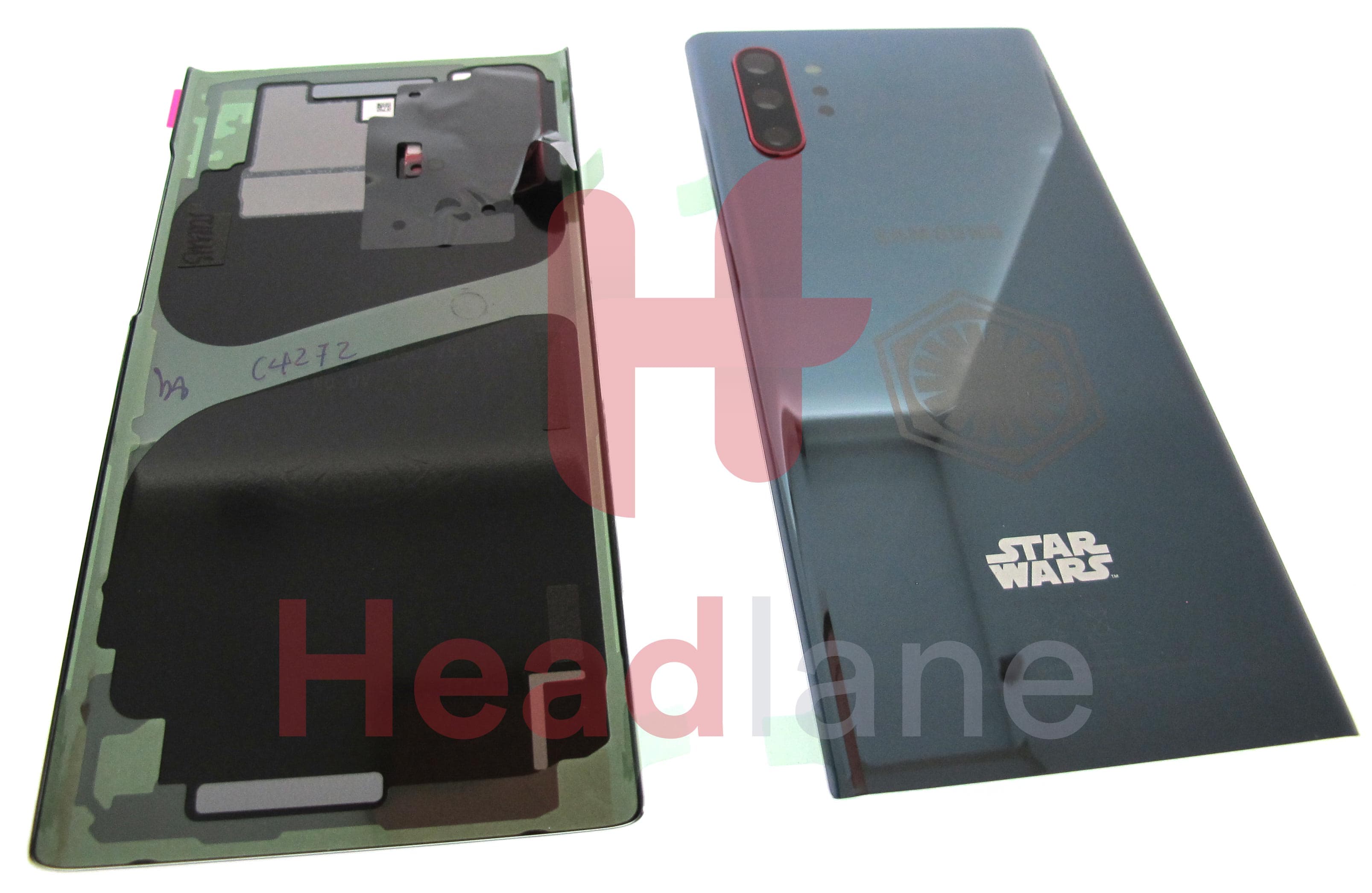 Samsung SM-N975 Galaxy Note 10+ / Note 10 Plus Back / Battery Cover - Black / Red (Star Wars) - view 2