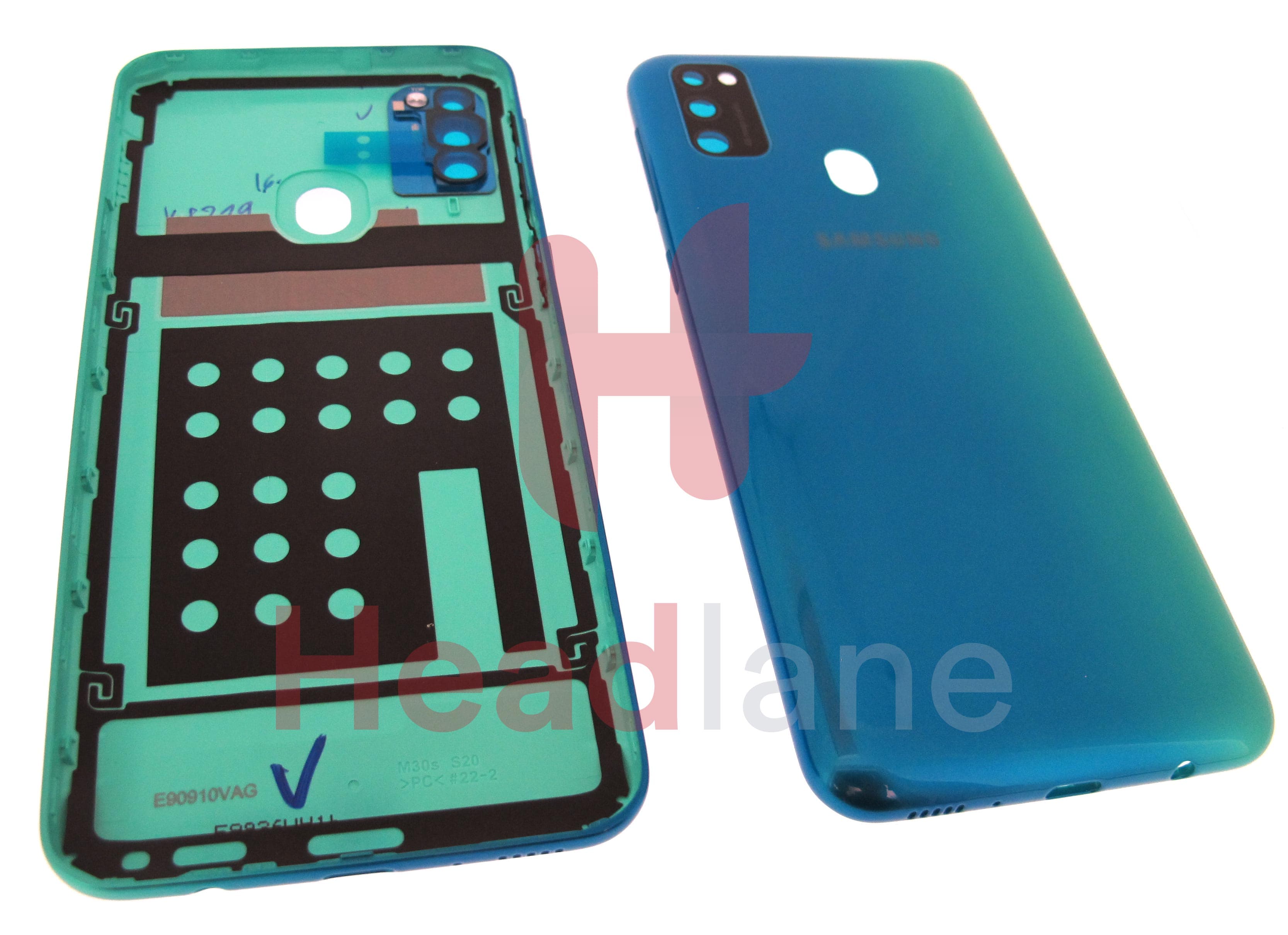 Samsung SM-M307 Galaxy M30s Back / Battery Cover - Blue - view 2