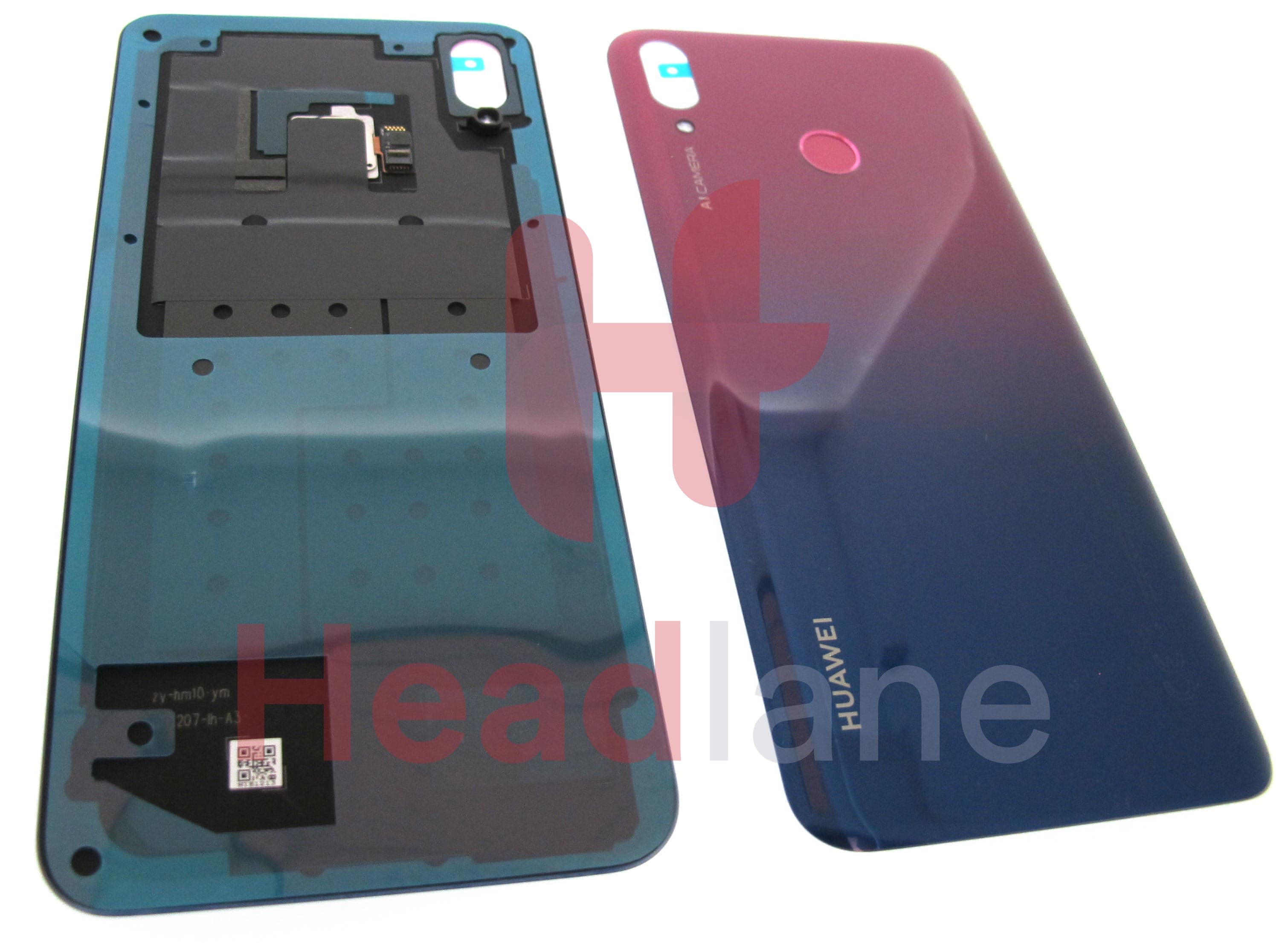 Huawei Y9 (2019) Back / Battery Cover - Aurora Purple - view 2