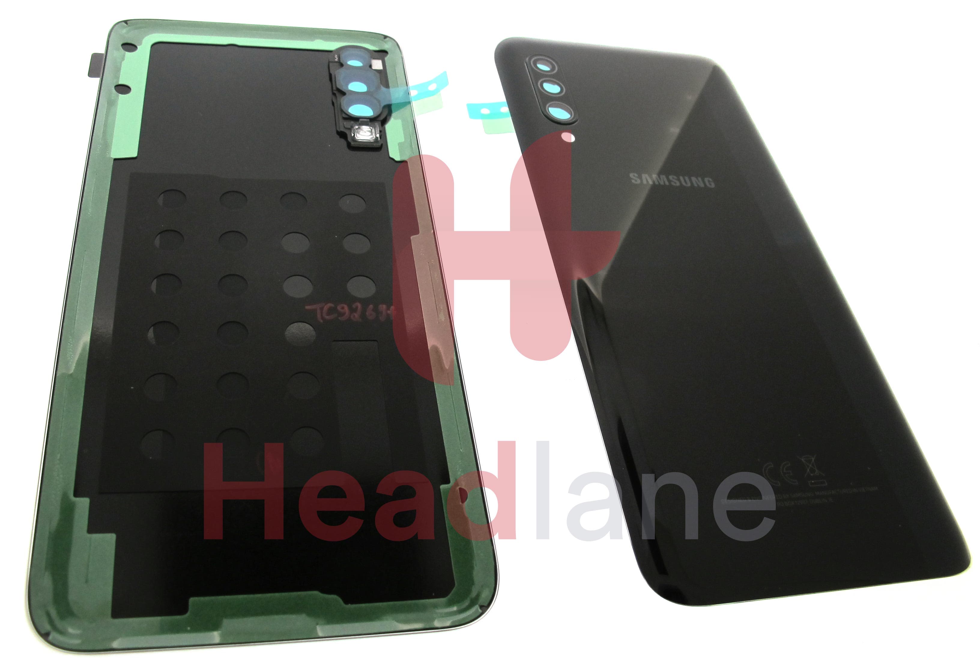 Samsung SM-A908 Galaxy A90 5G Back / Battery Cover - Black - view 2