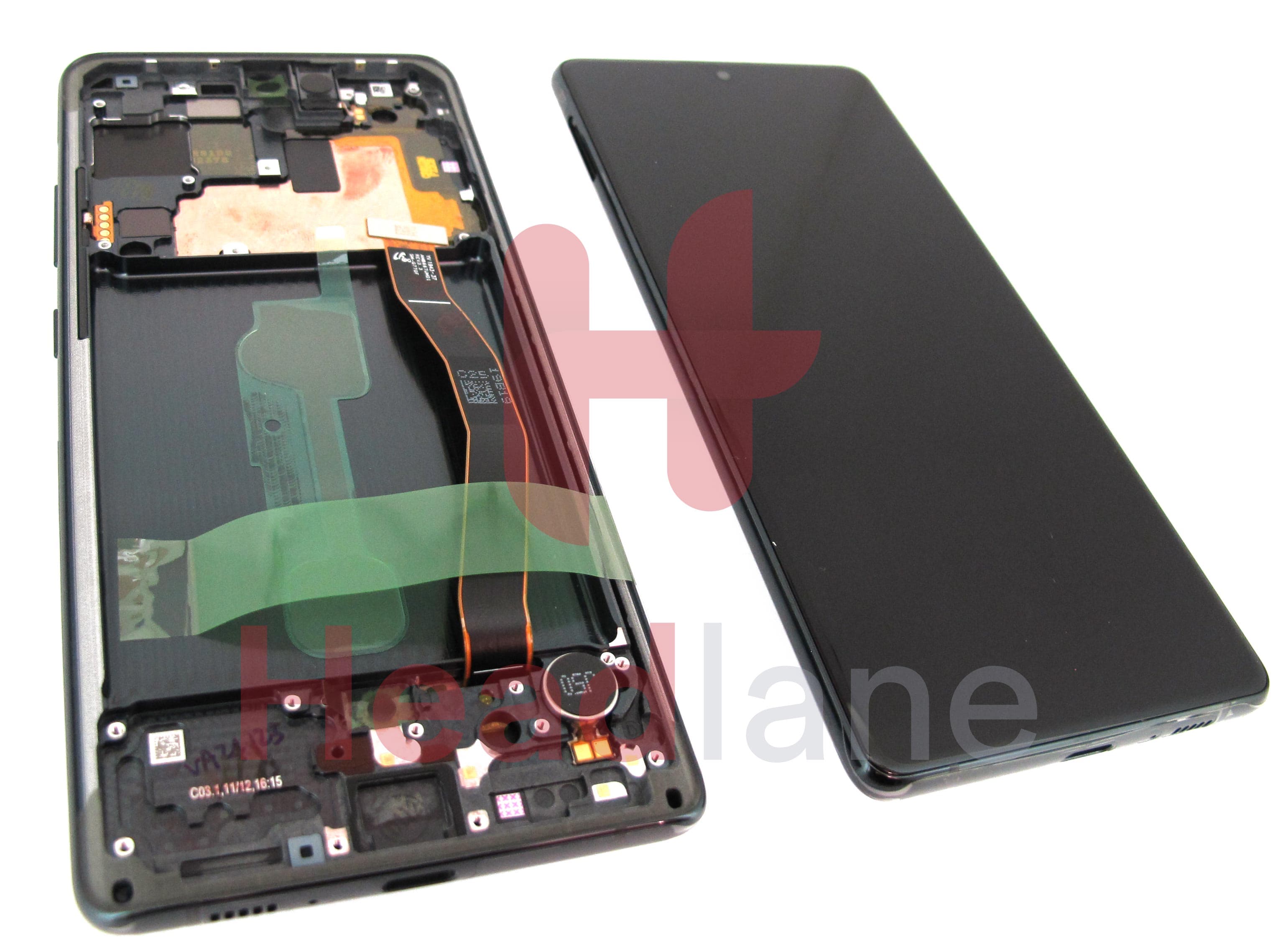 Samsung SM-G770 Galaxy S10 Lite LCD Display / Screen + Touch - Black - view 2