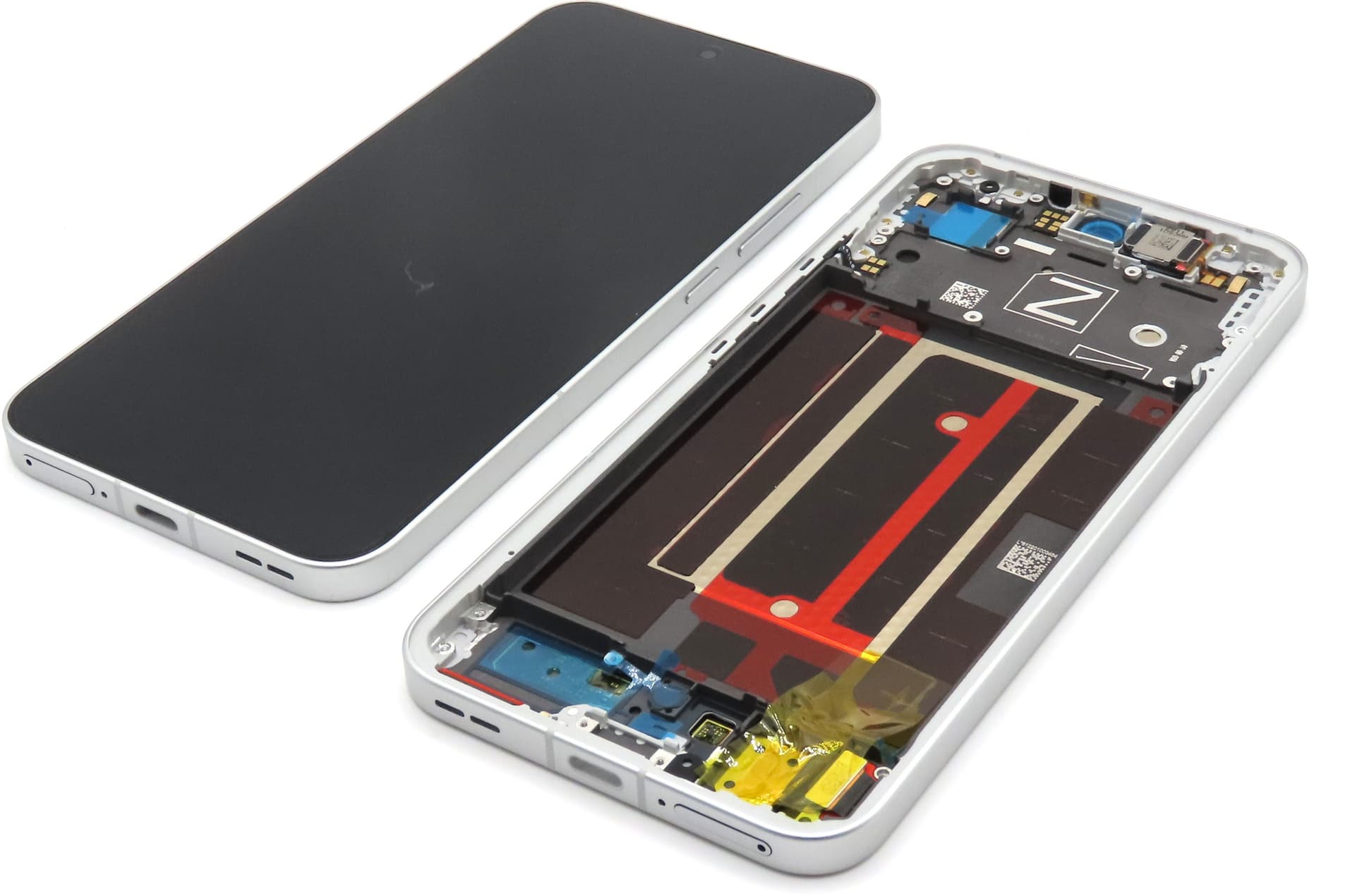 Oppo CPH2689 / PKM110 Reno13 5G LCD Display / Screen + Touch - Plume White - view 2