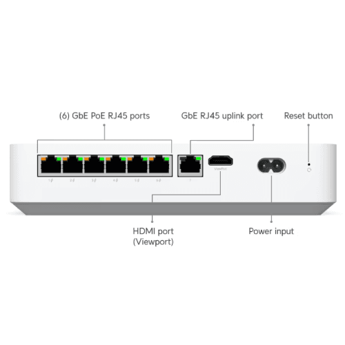 Ubiquiti UniFi Protect UNVR-Instant-Kit Network Video Recorder Instant Kit (inc. 4 x G5 Turret Ultra Cameras + 1TB HDD) - view 2