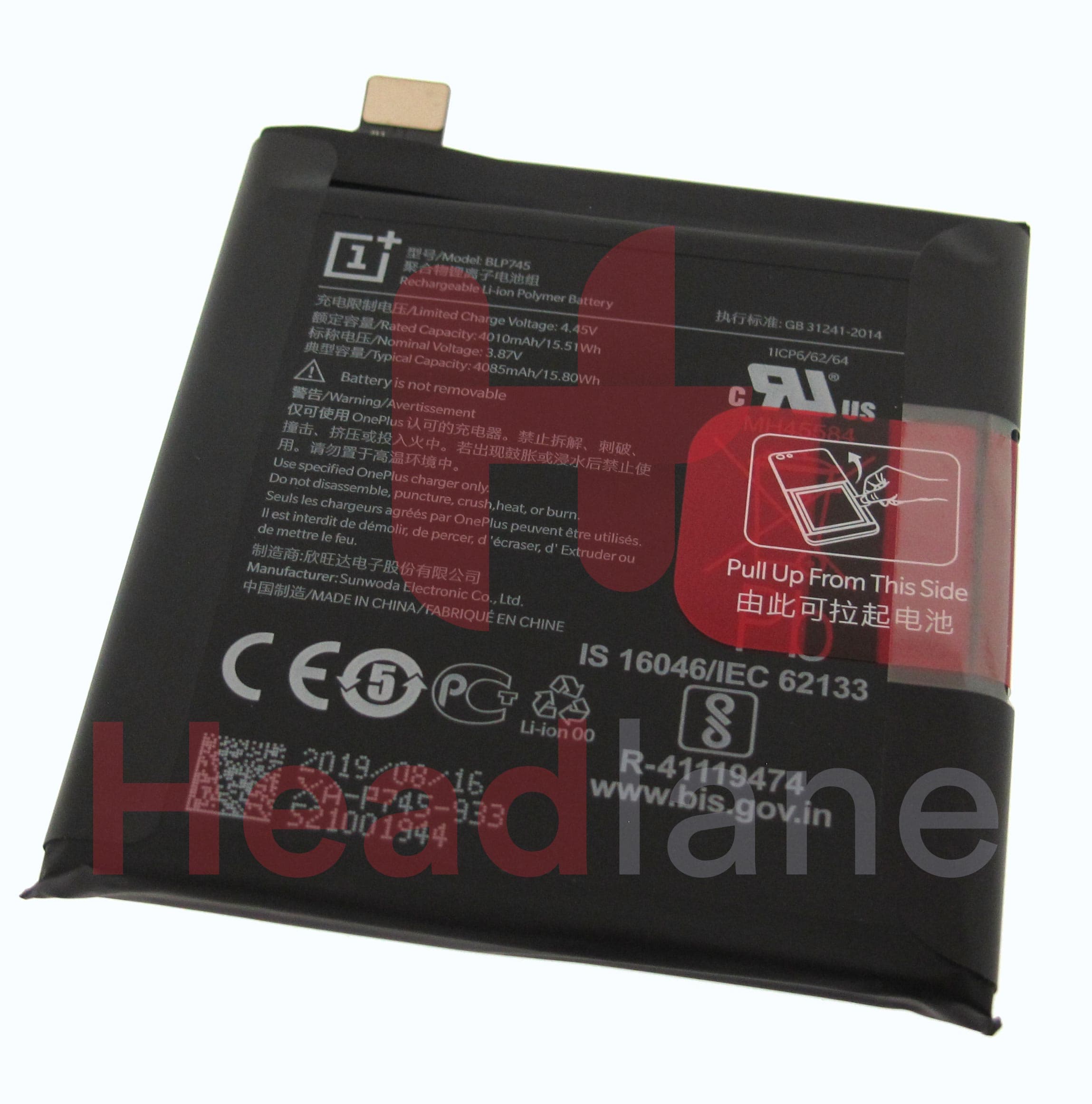 OnePlus 7T Pro Internal Battery - view 2