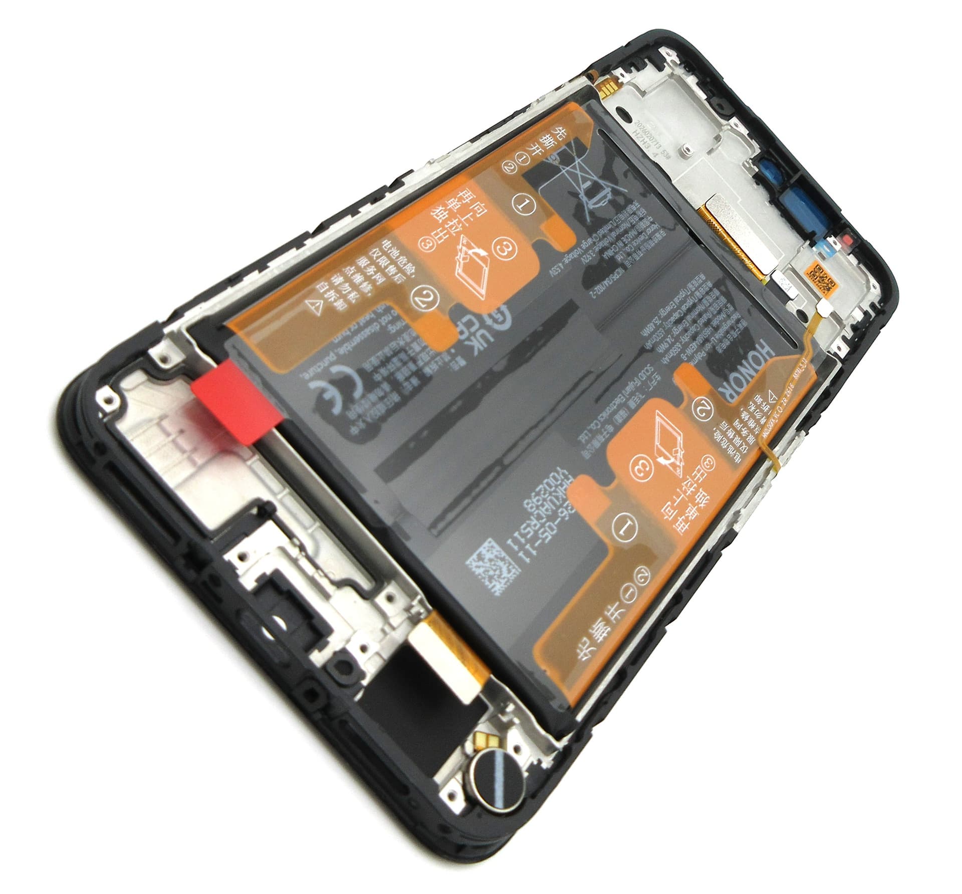 Honor X7d 4G / X7d 5G / 400 Smart 4G / 400 Smart 5G LCD Display / Screen + Touch + HB5168A4EW-B Battery Assembly - view 2