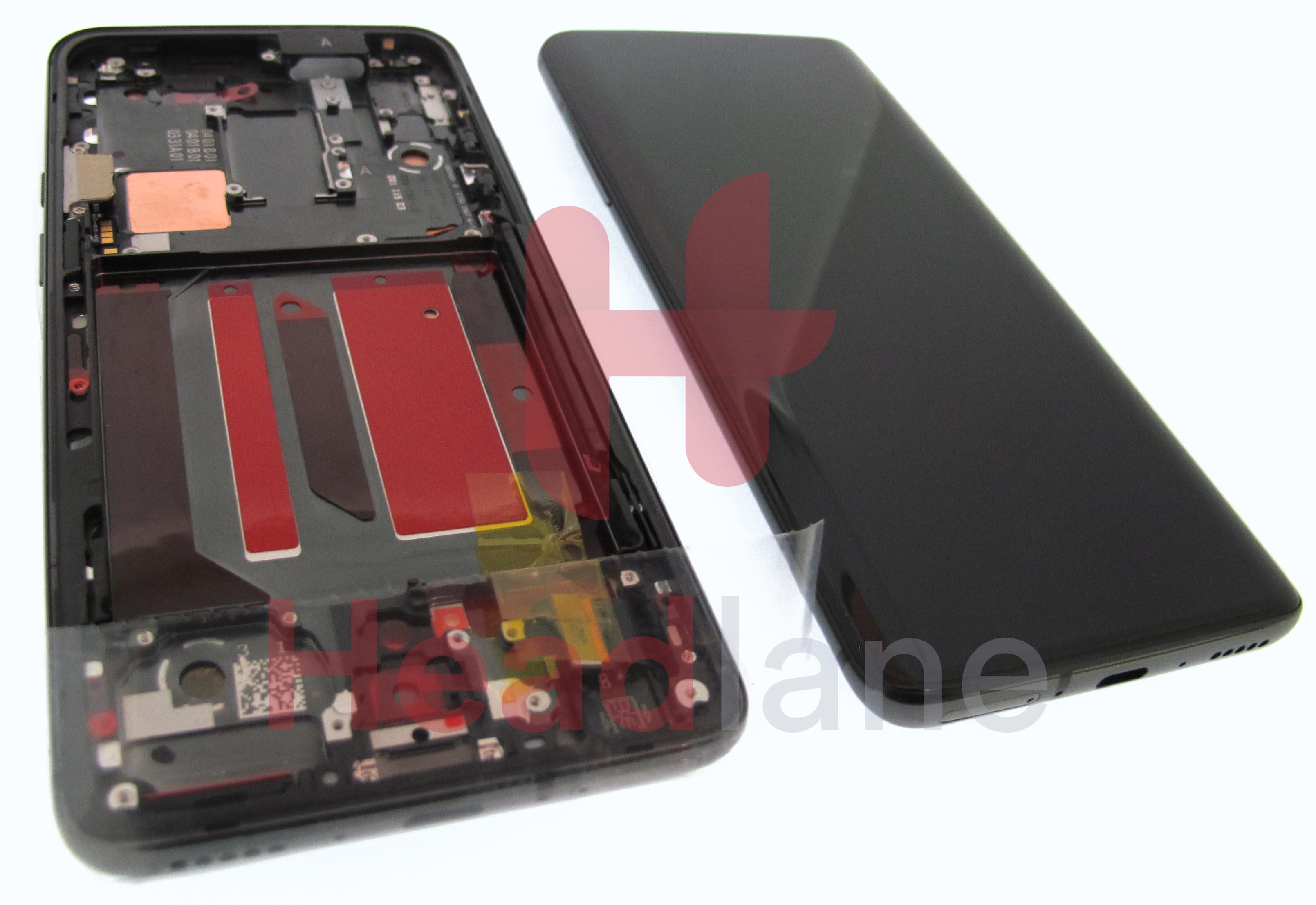 OnePlus 7 Pro LCD Display / Screen + Touch (Dual SIM) - Mirror Grey - view 2