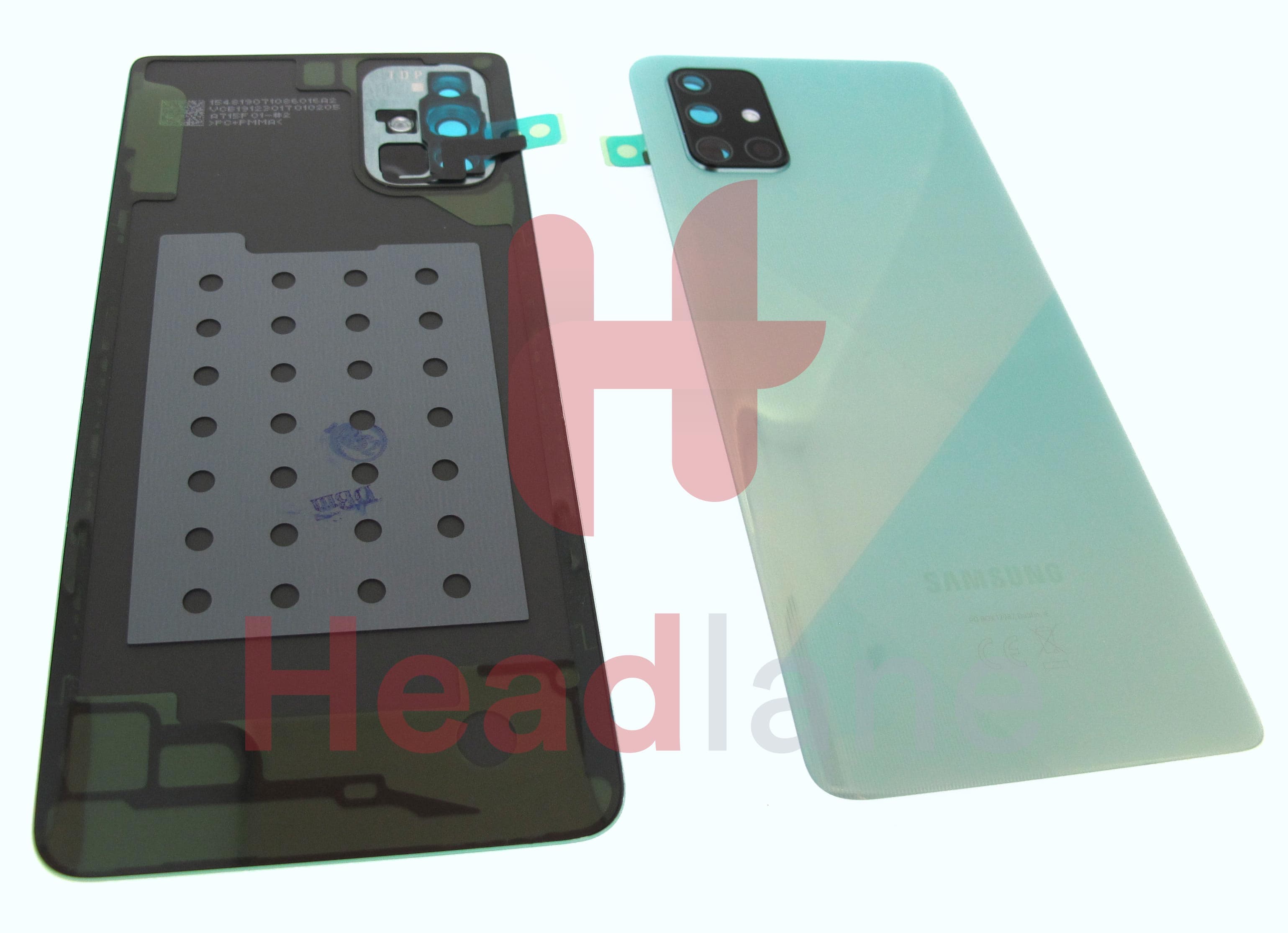 Samsung SM-A715 Galaxy A71 Back / Battery Cover - Blue - view 2