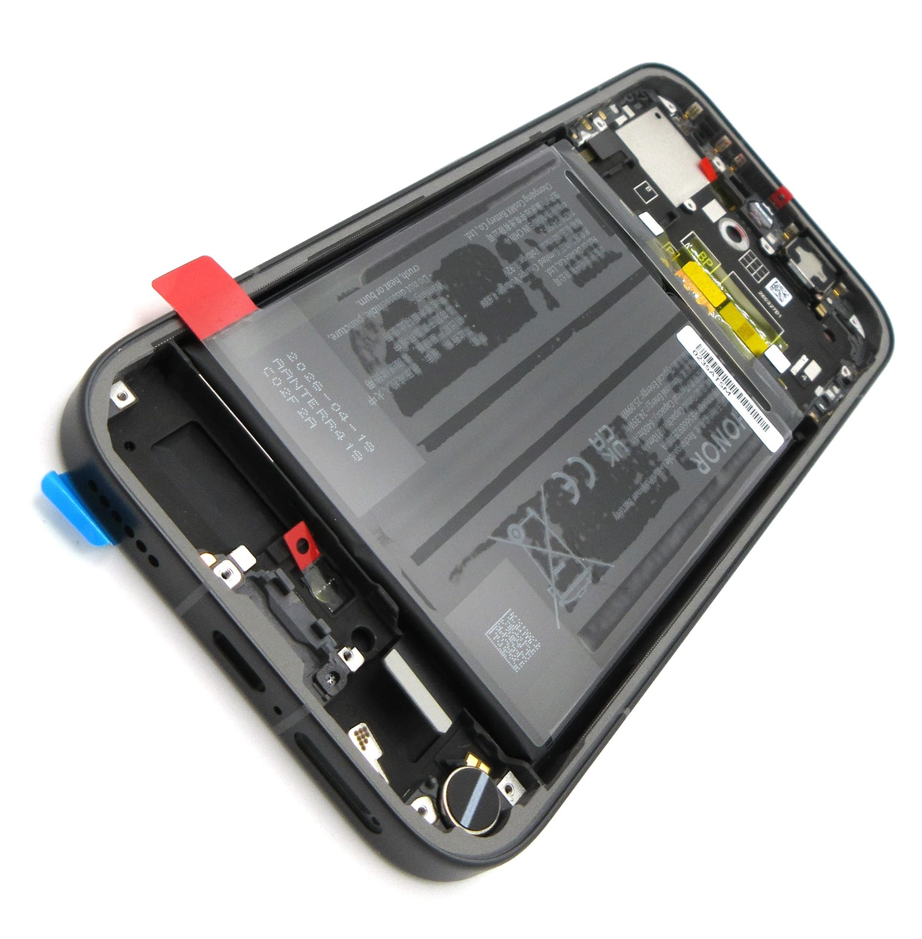 Honor 600 LCD Display / Screen + Touch + HB566892EIW-A Battery Assembly - Black - view 2