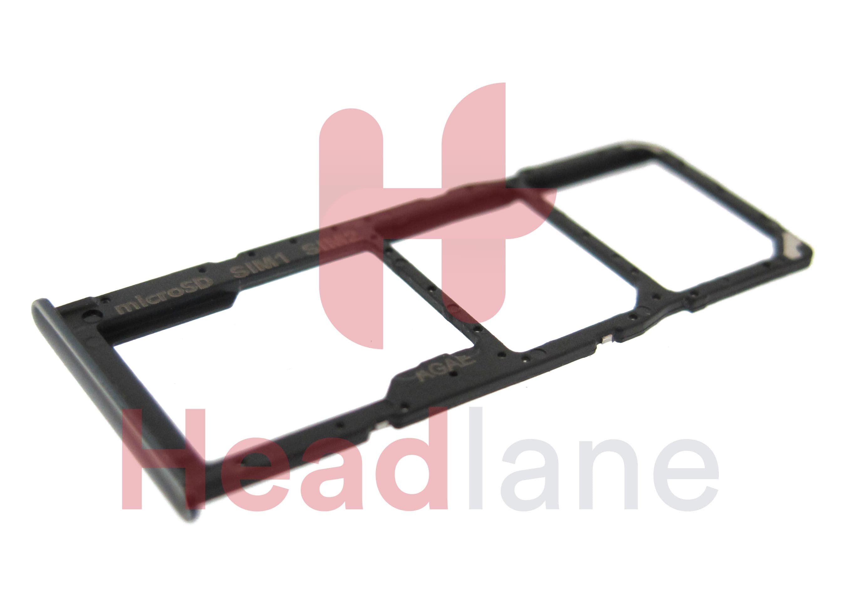 Samsung SM-A715 Galaxy A71 SIM Card Tray - Black (Dual SIM) - view 2