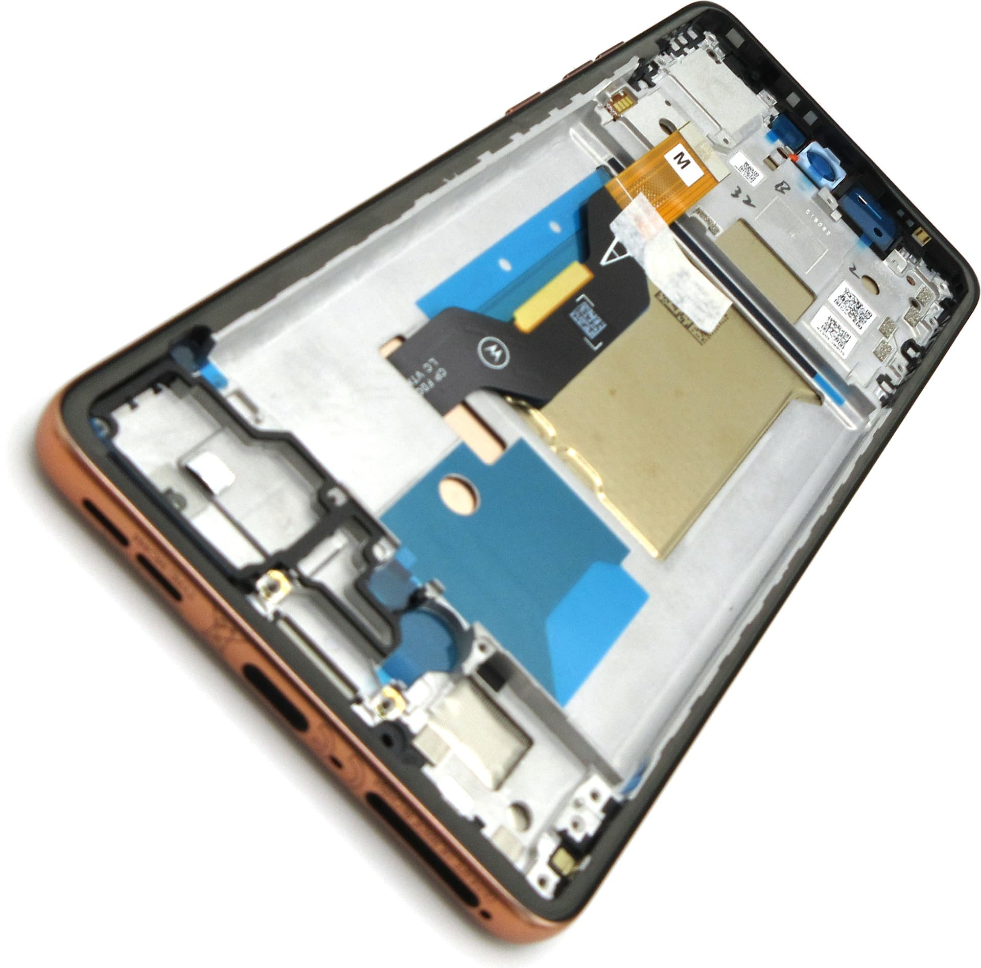 Motorola XT2503 Edge 60 Fusion LCD Display / Screen + Touch  - Pantone Mocha Mousse - view 2