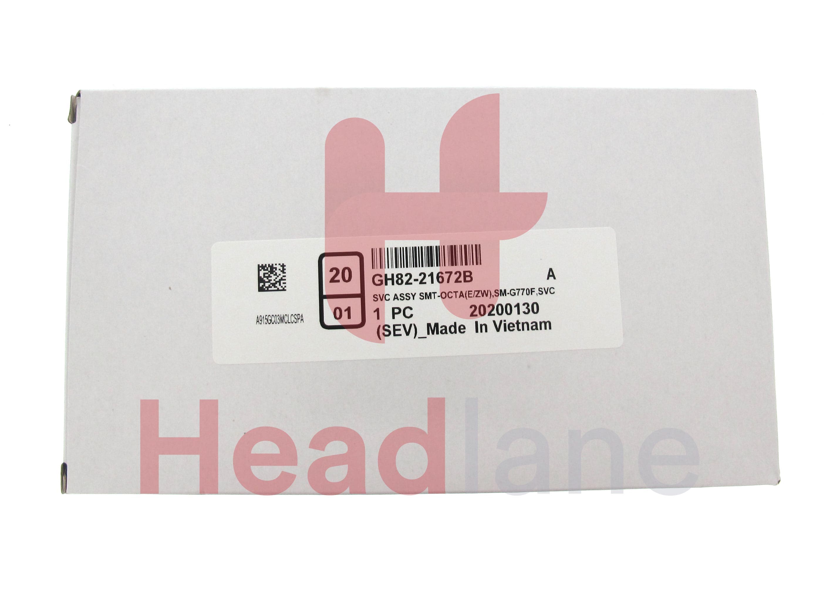 Samsung SM-G770 Galaxy S10 Lite LCD Display / Screen + Touch - White - view 3