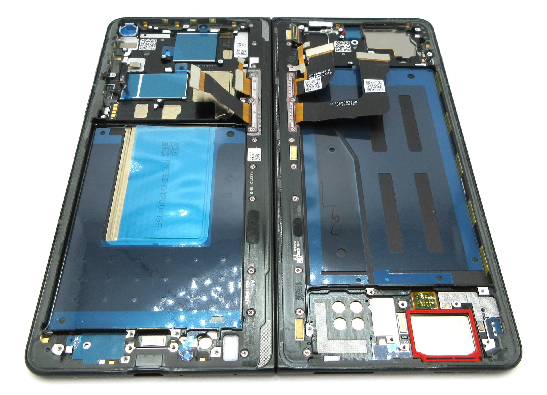 Motorola XT2651-1 Razr Fold Main Inner LCD Display / Screen + Touch - Pantone Blackened Blue - view 2