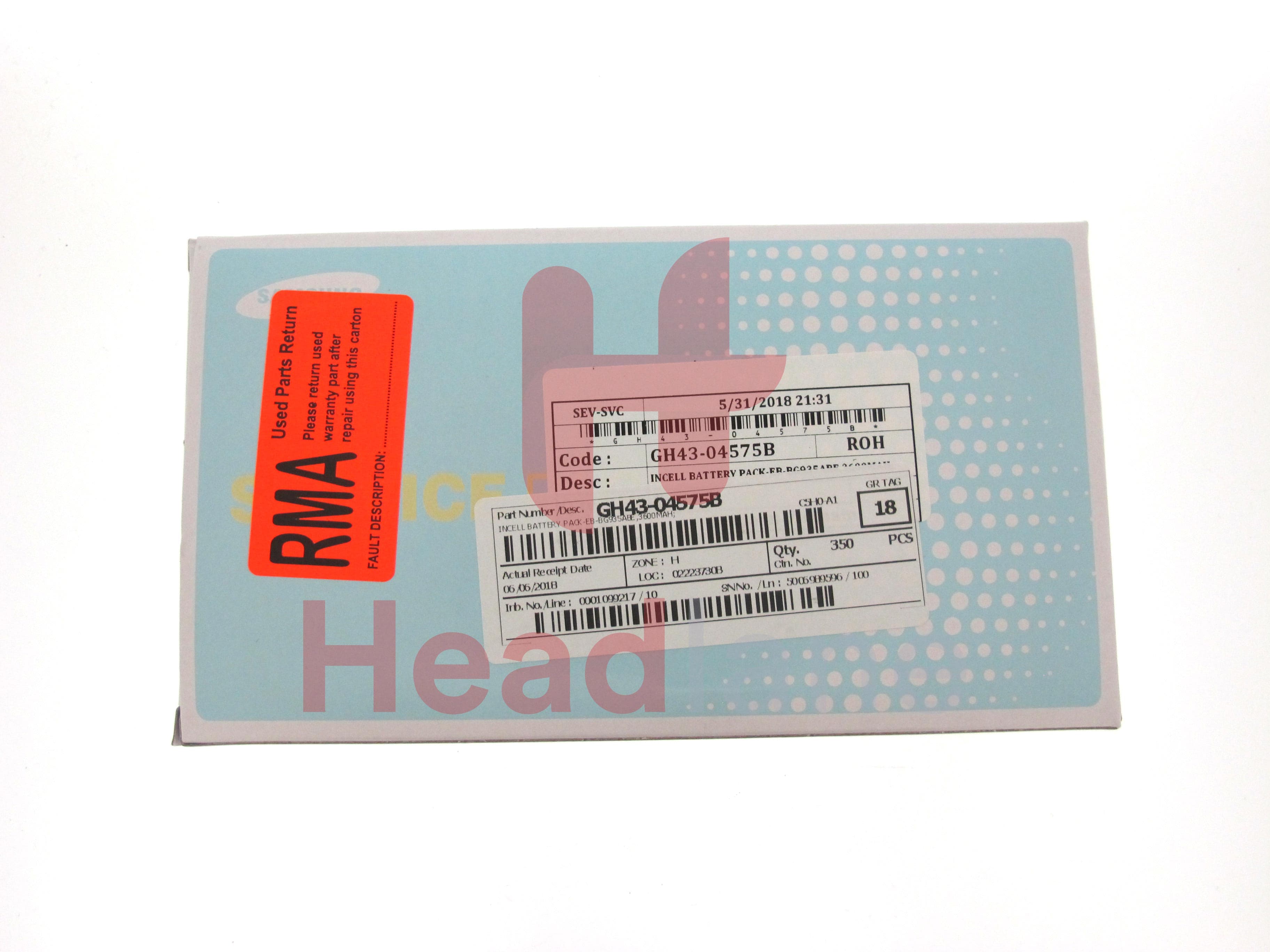 Samsung SM-G935F Galaxy S7 Edge EB-BG935ABE 3600mAh Battery - view 3