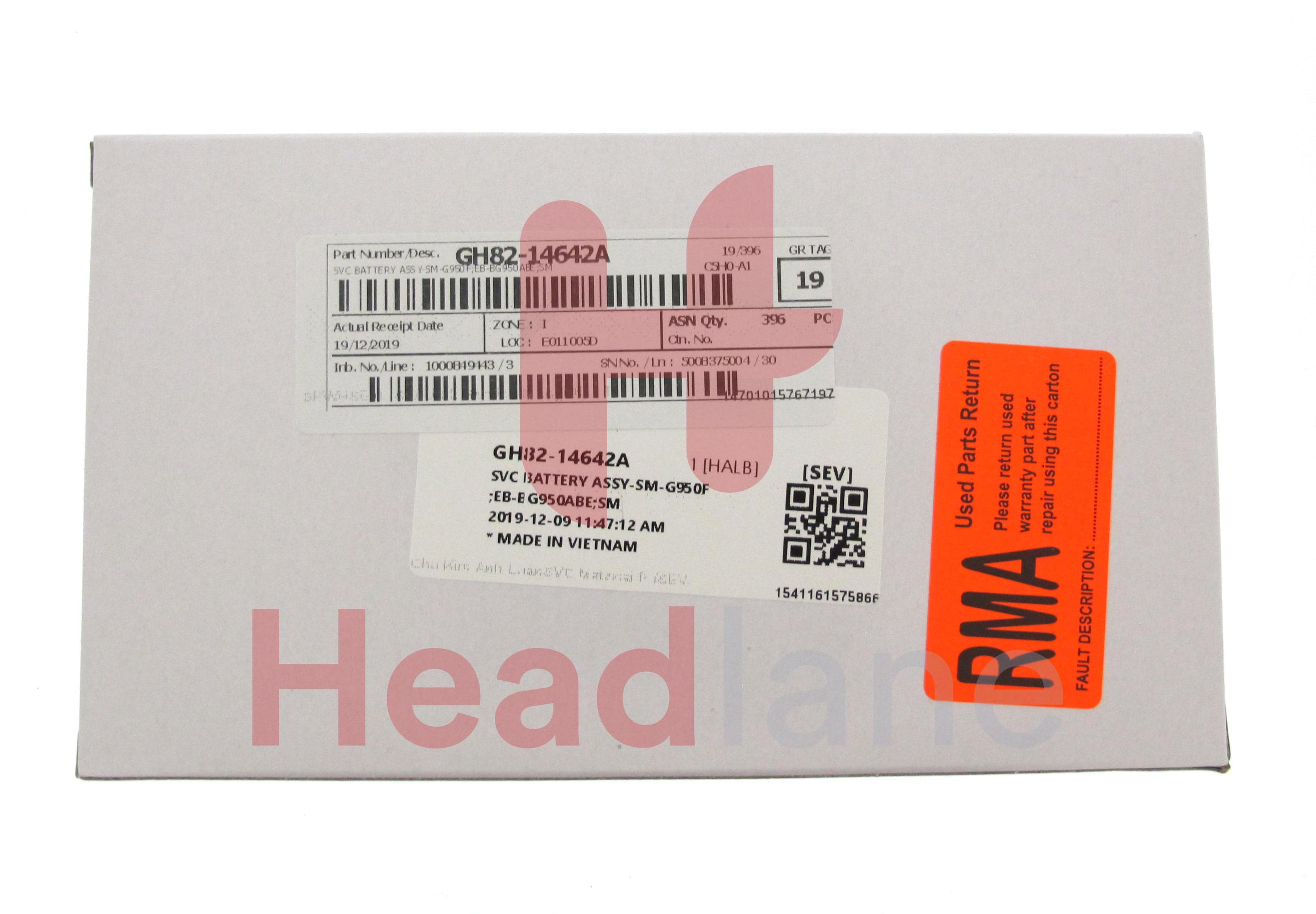 Samsung SM-G950 Galaxy S8 EB-BG950ABE 3000mAh Battery - view 4