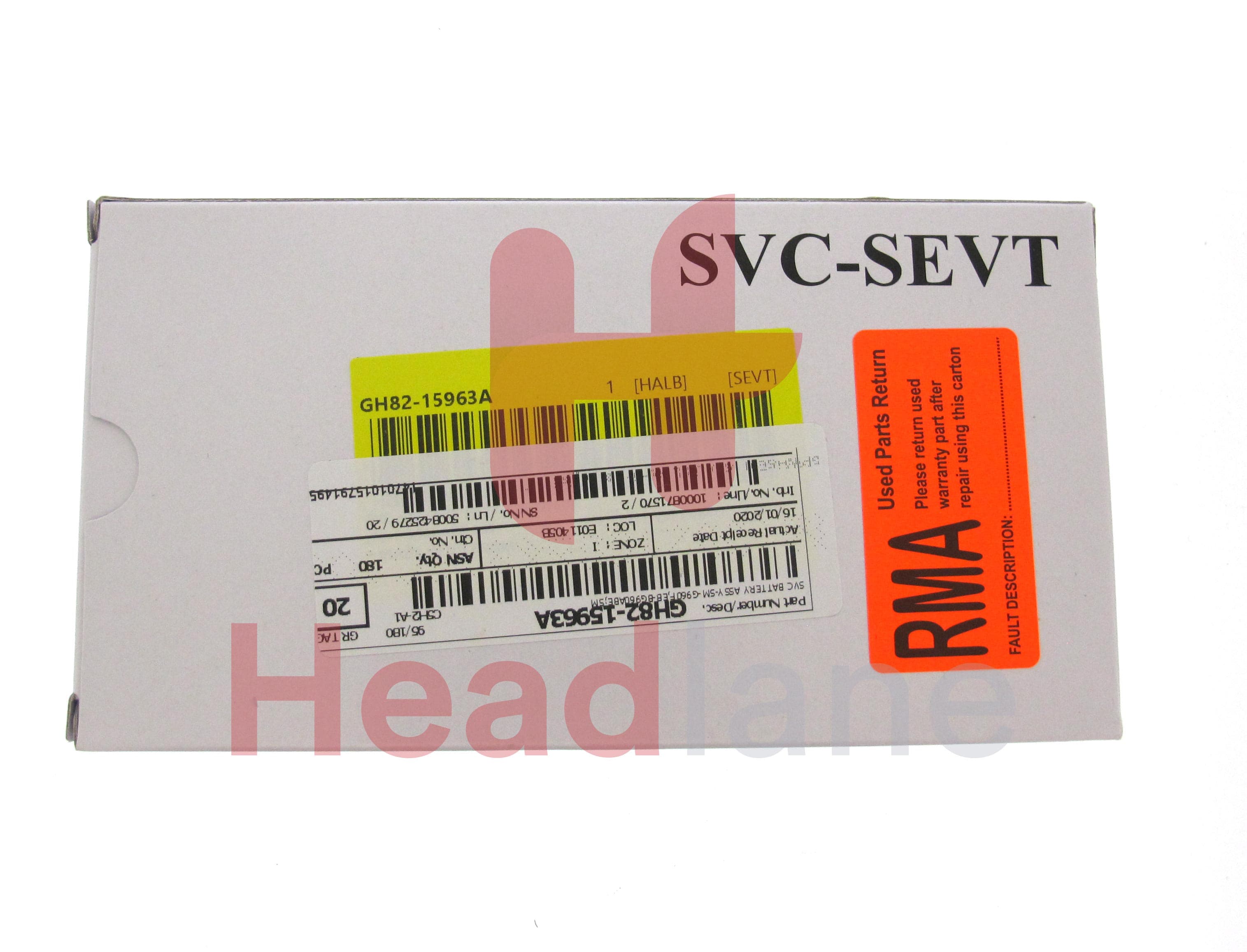 Samsung SM-G960F Galaxy S9 EB-BG960ABE Internal Battery - view 2