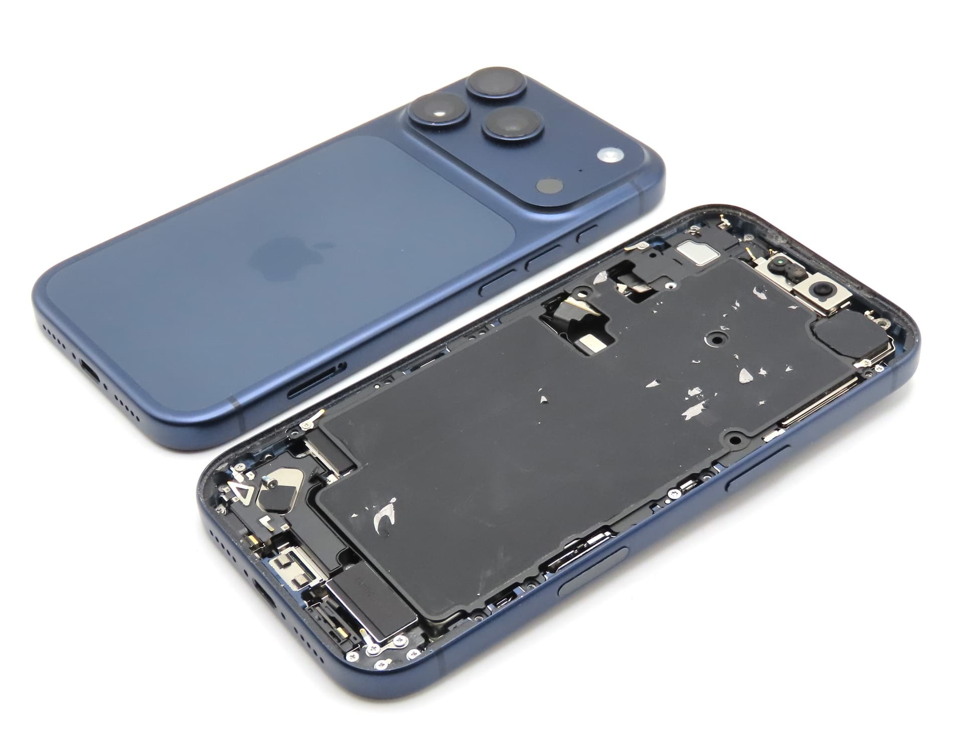 Apple iPhone 17 Pro Back / Battery Cover + Small Parts - Deep Blue (Pulled - Grade B) - view 2