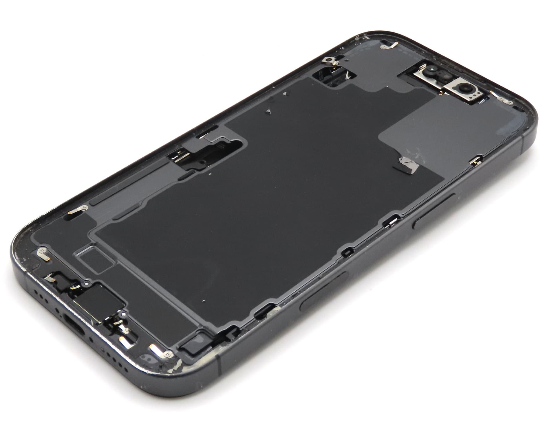 Apple iPhone 17 Back / Battery Cover + Small Parts - Black (Pulled - Grade C) - view 2