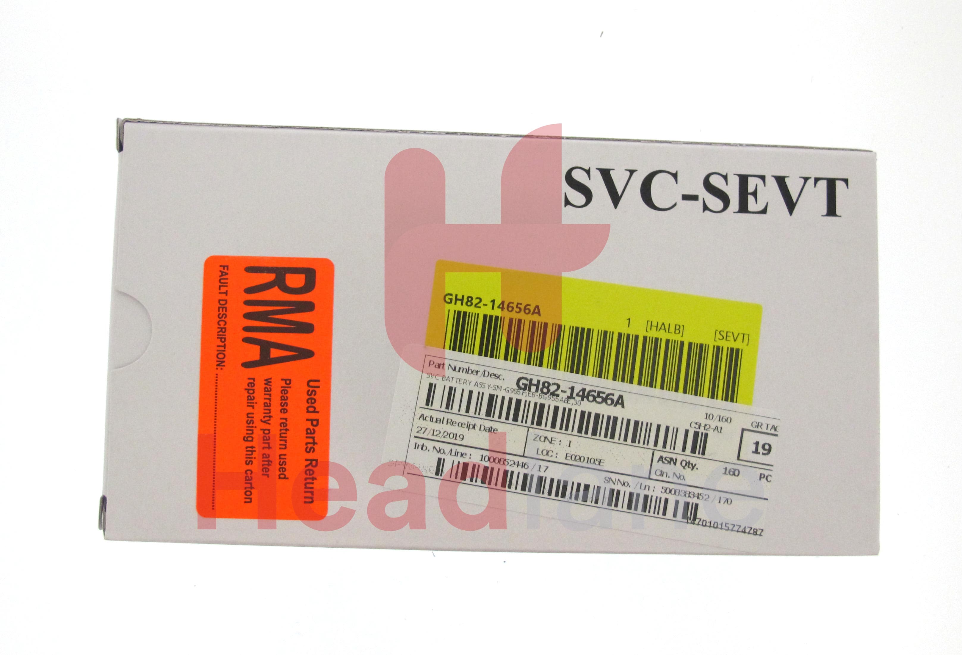 Samsung SM-G955 Galaxy S8+ EB-BG955ABE Battery + Adhesive - view 2