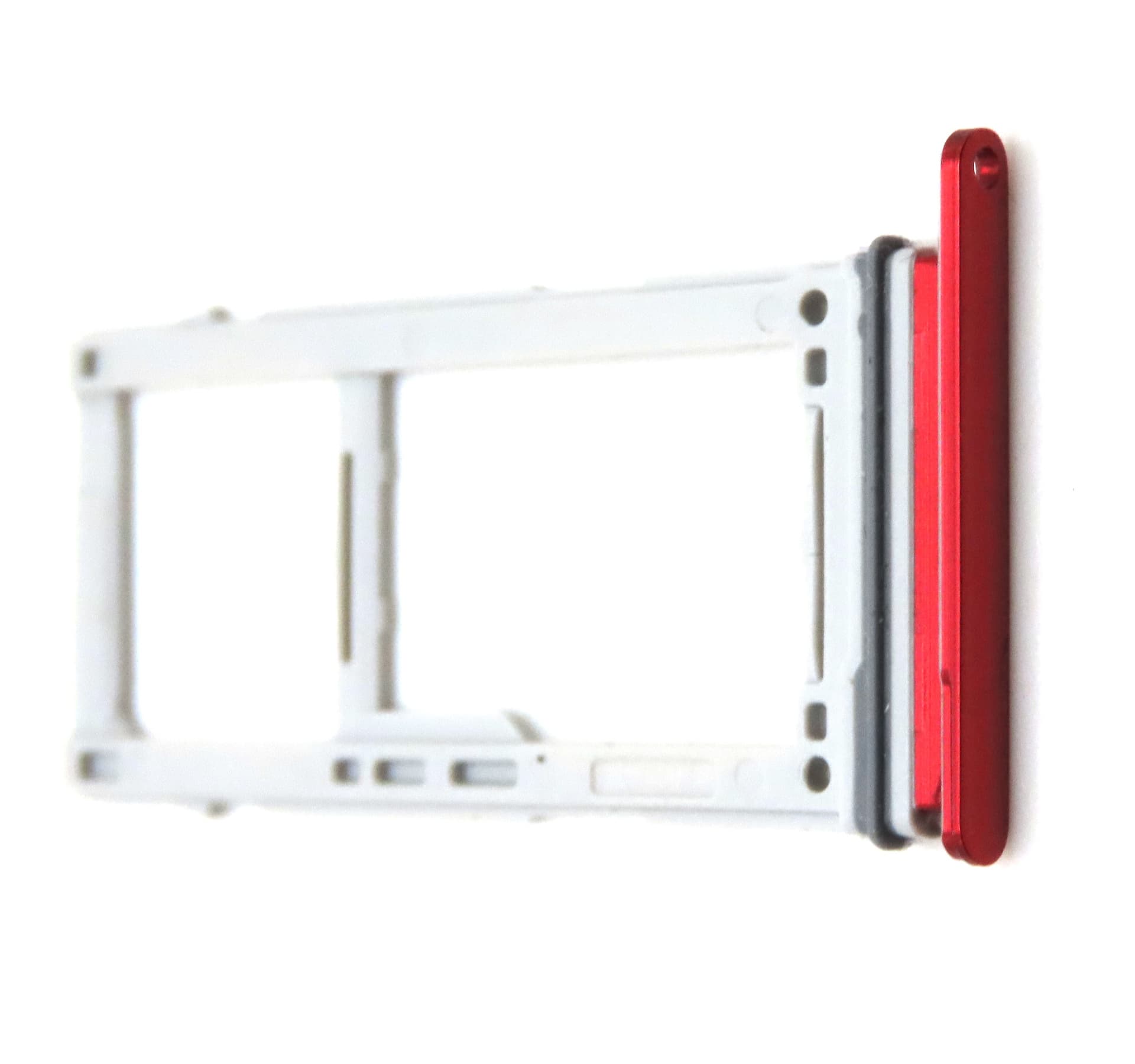 Samsung SM-G970 Galaxy S10E SIM / Memory Card Tray (Hybrid / Dual SIM) - Cardinal Red - view 2