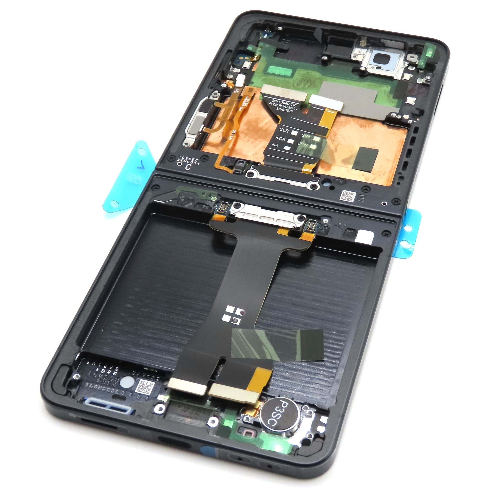 Samsung SM-F766 Galaxy Z Flip7 Display Frame - Jetblack - view 2