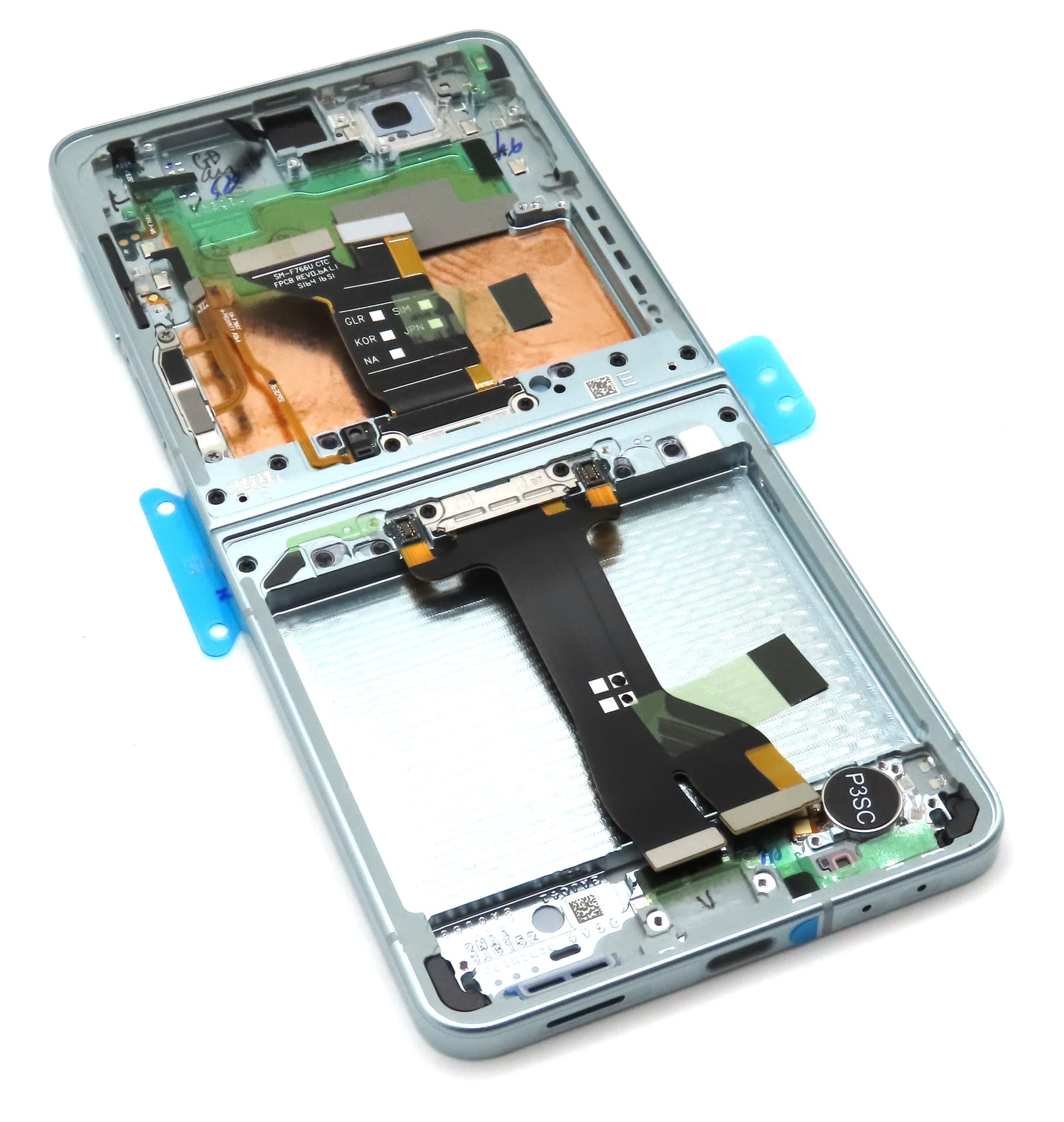 Samsung SM-F766 Galaxy Z Flip7 Display Frame - Mint - view 2