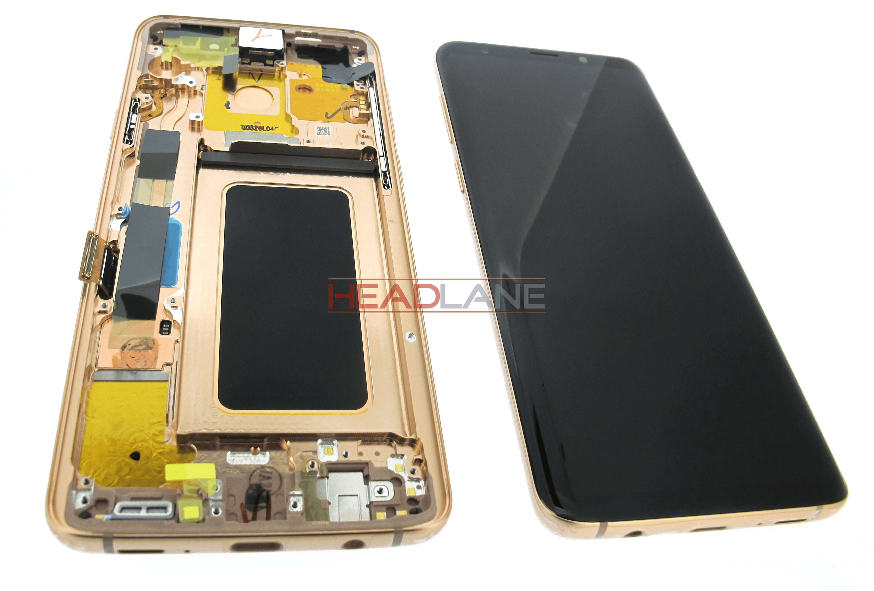 Samsung SM-G965F Galaxy S9+ LCD Display / Screen + Touch - Gold - view 2