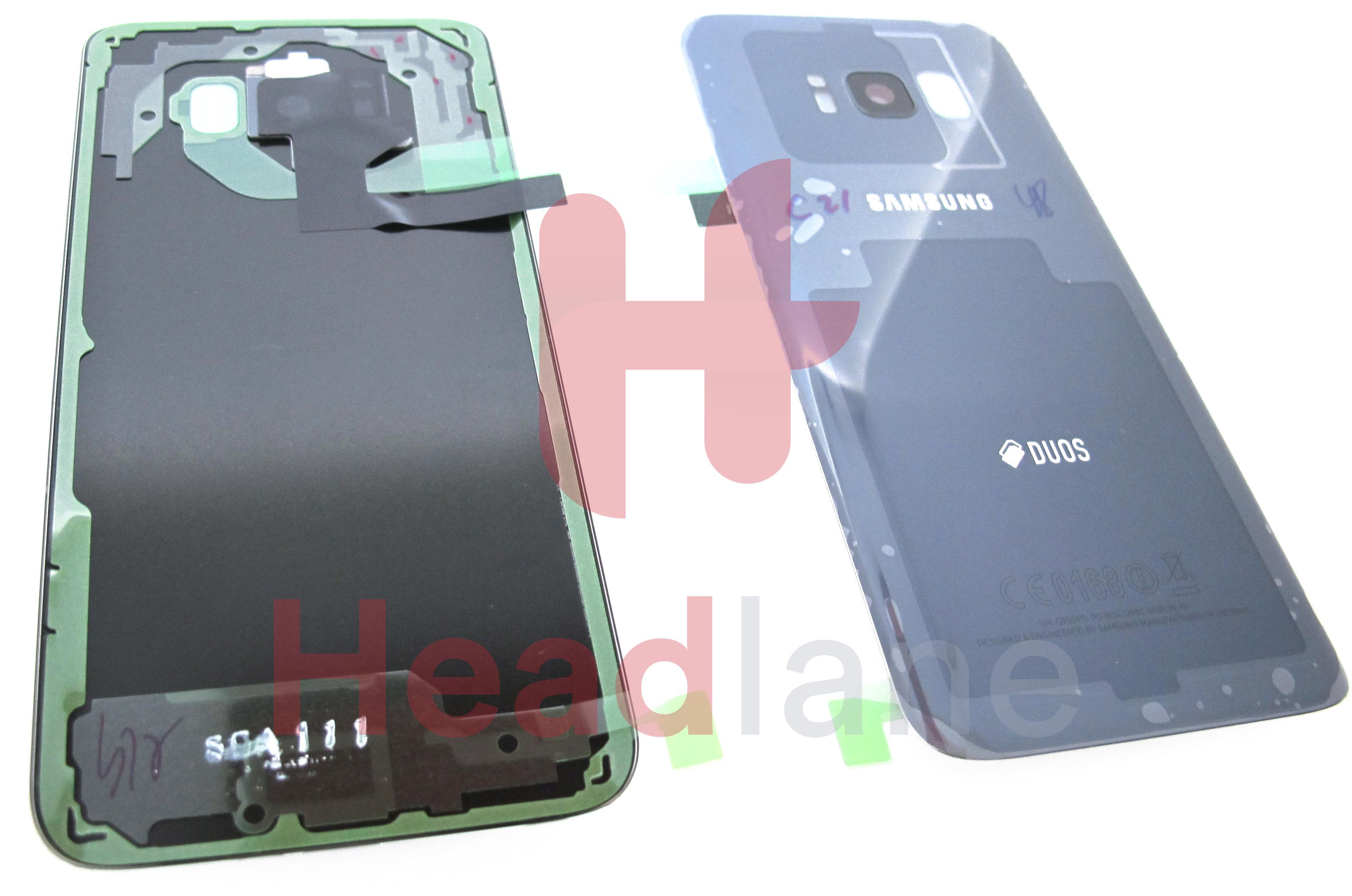 Samsung SM-G950 Galaxy S8 Back / Battery Cover - Orchid Grey (DUOS) - view 2