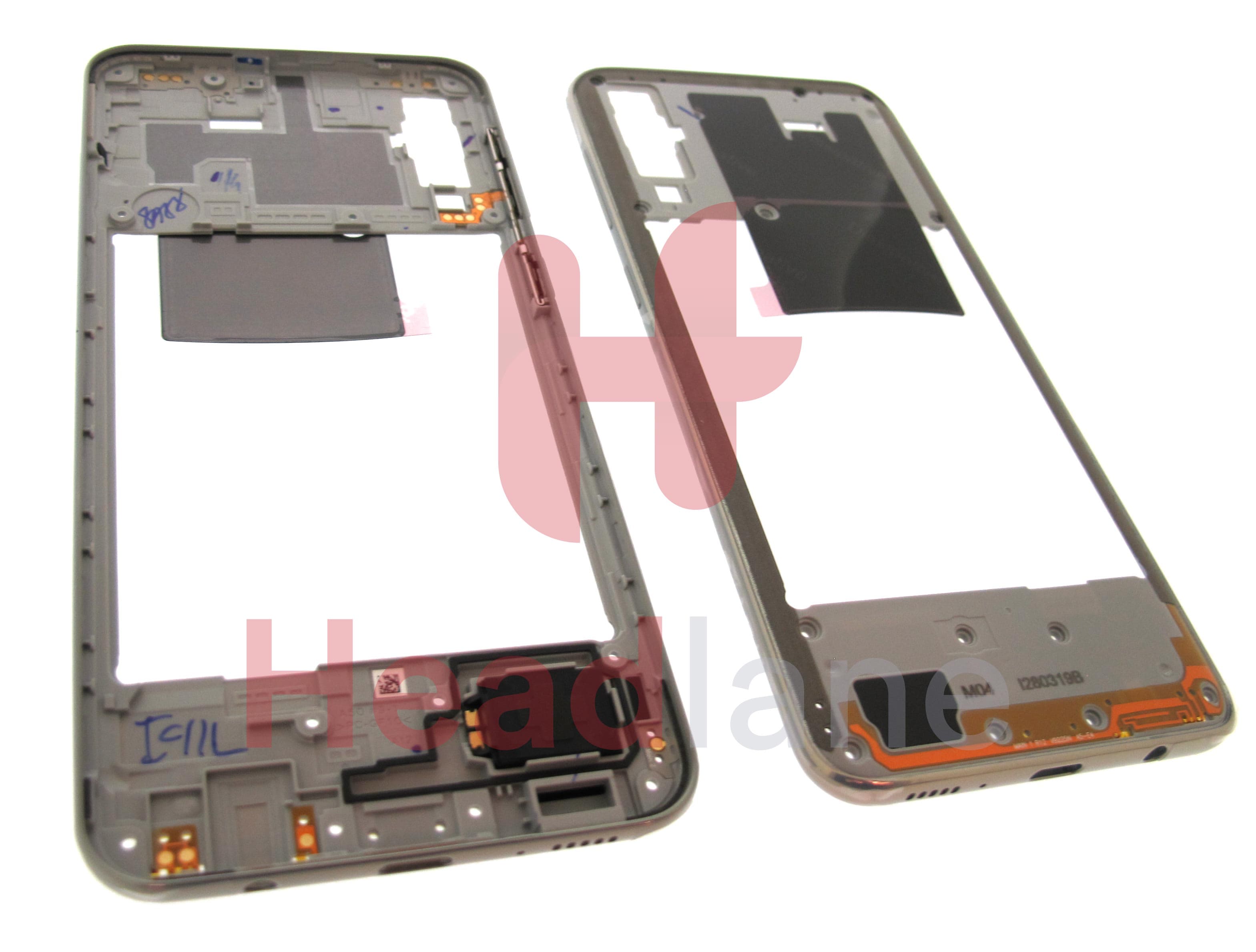 Samsung SM-A505 Galaxy A50 Middle Cover / Chassis - White - view 2