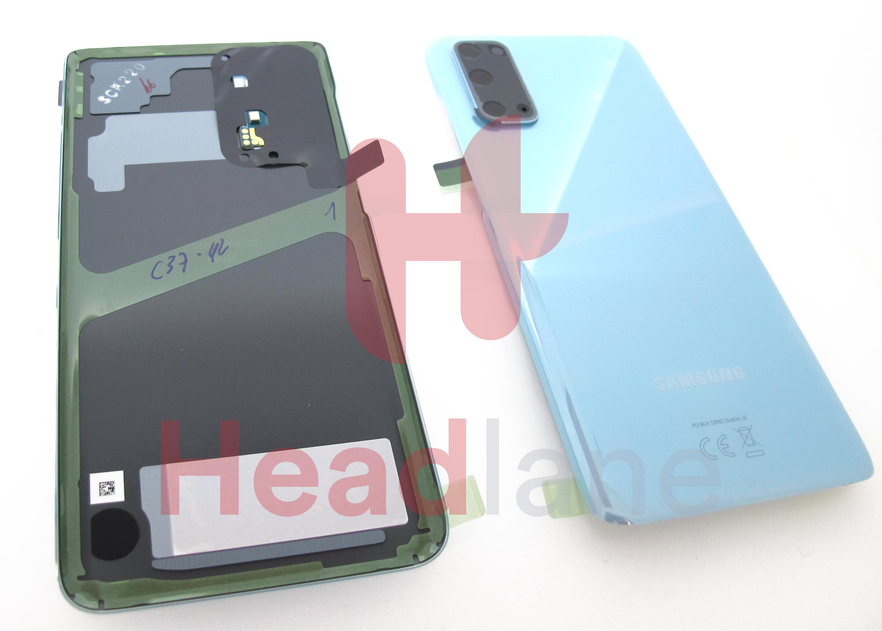 Samsung SM-G980 Galaxy S20 Back / Battery Cover - Blue - view 2