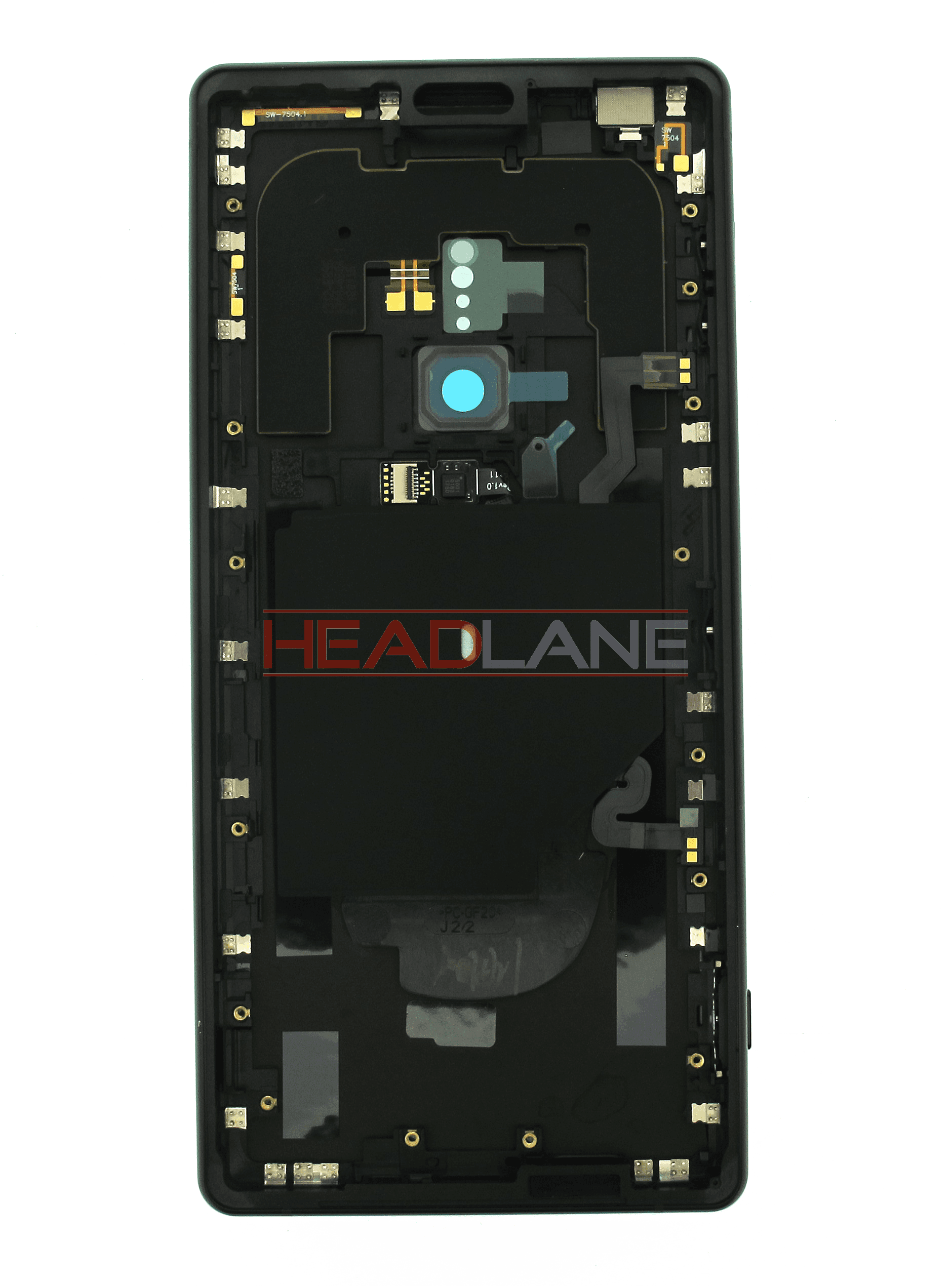 Sony H8216 H8266 Xperia XZ2 Battery Cover - Black - view 2