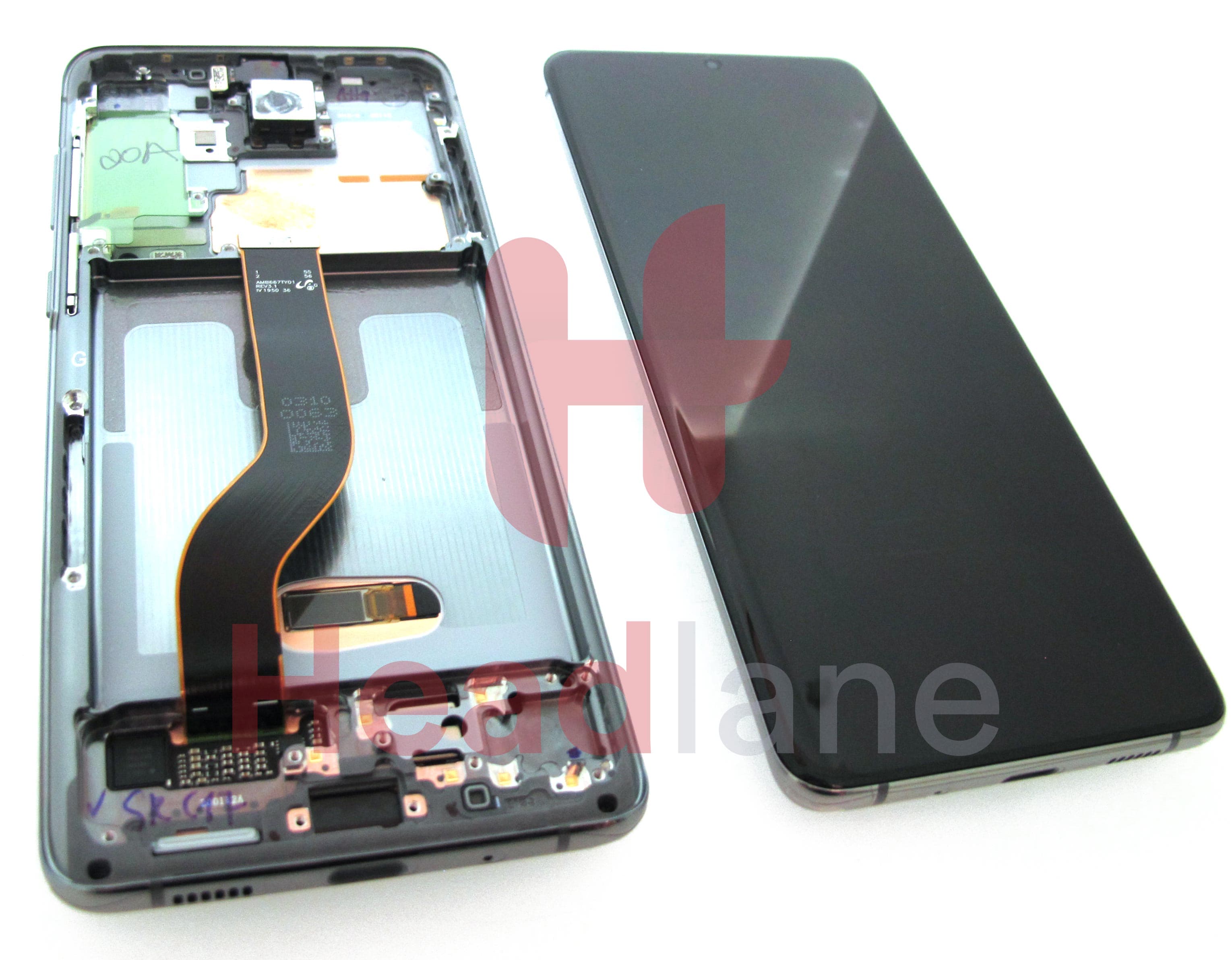 Samsung SM-G986 Galaxy S20+ / S20 Plus LCD Display / Screen + Touch - Grey - view 2