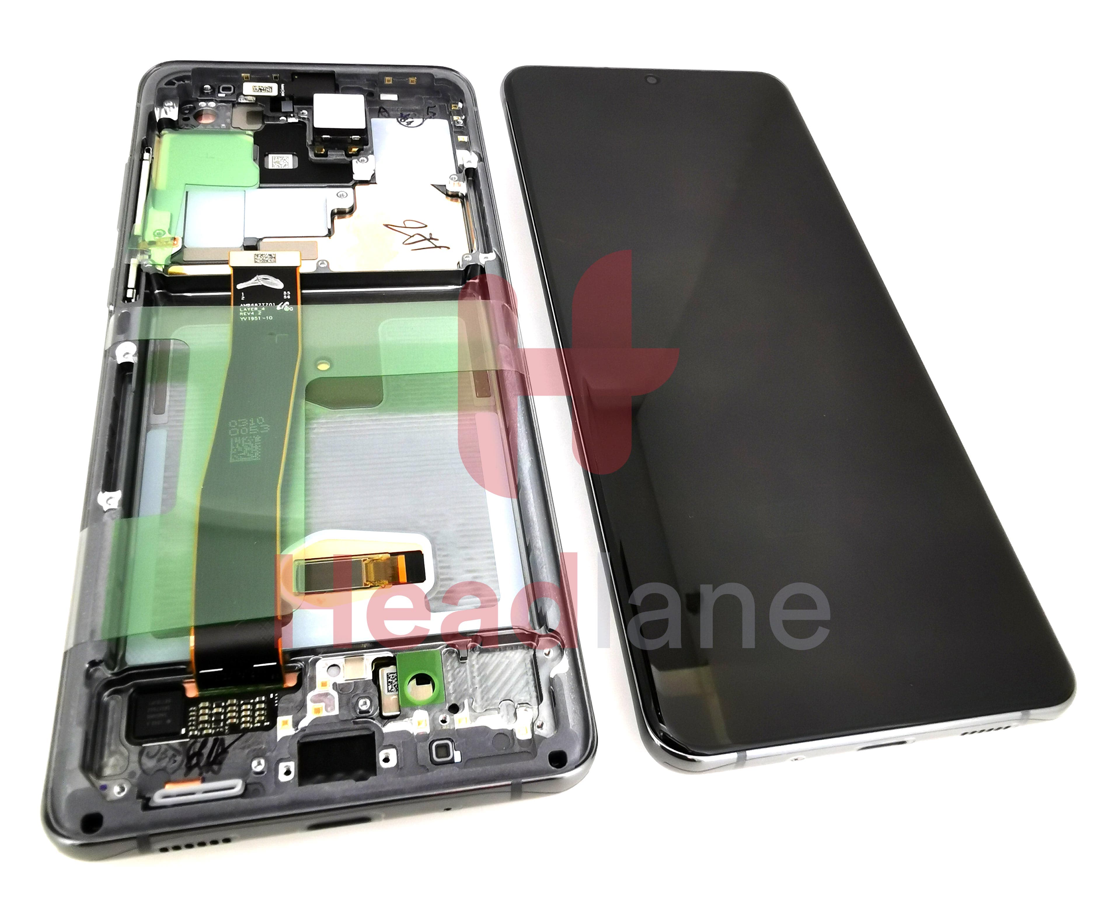 Samsung SM-G988 Galaxy S20 Ultra LCD Display / Screen + Touch - Grey - view 2