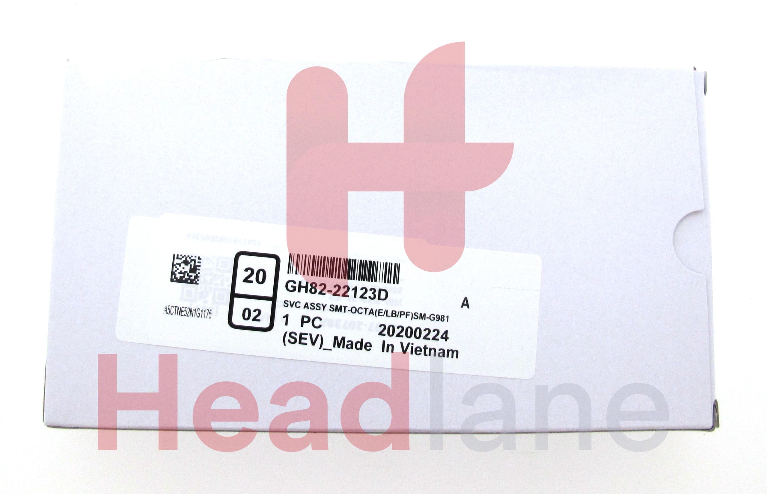 Samsung SM-G980 Galaxy S20 LCD Display / Screen + Touch - Blue - view 2