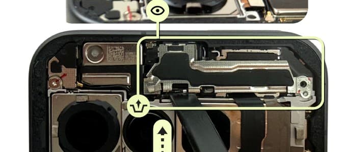 Google Pixel 11 Pro XL Front Camera Cowling / Bracket - view 4