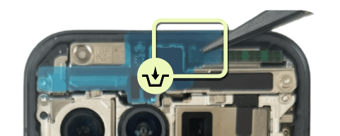 Google Pixel 11 Coaxial Cable Holder Adhesive / Sticker - view 2