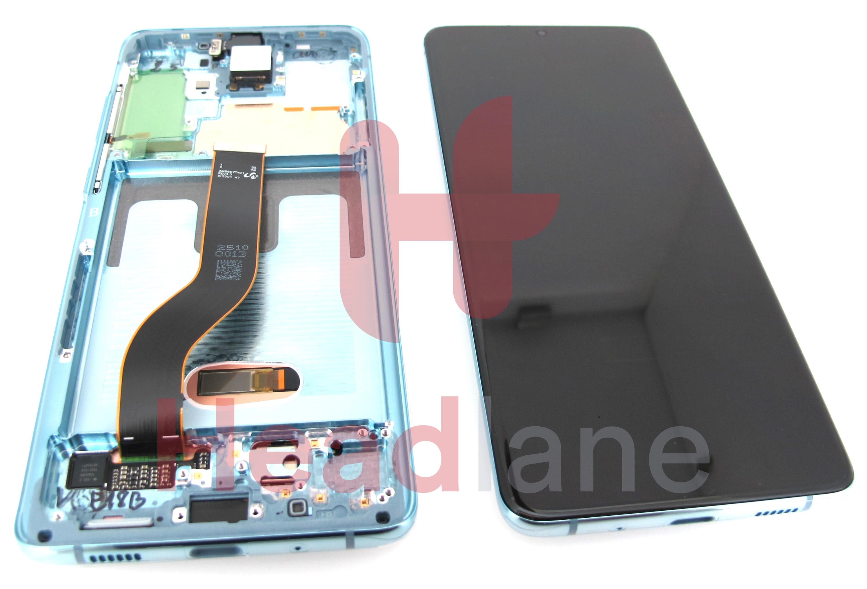 Samsung SM-G986 Galaxy S20+ / S20 Plus LCD Display / Screen + Touch - Cloud Blue - view 2