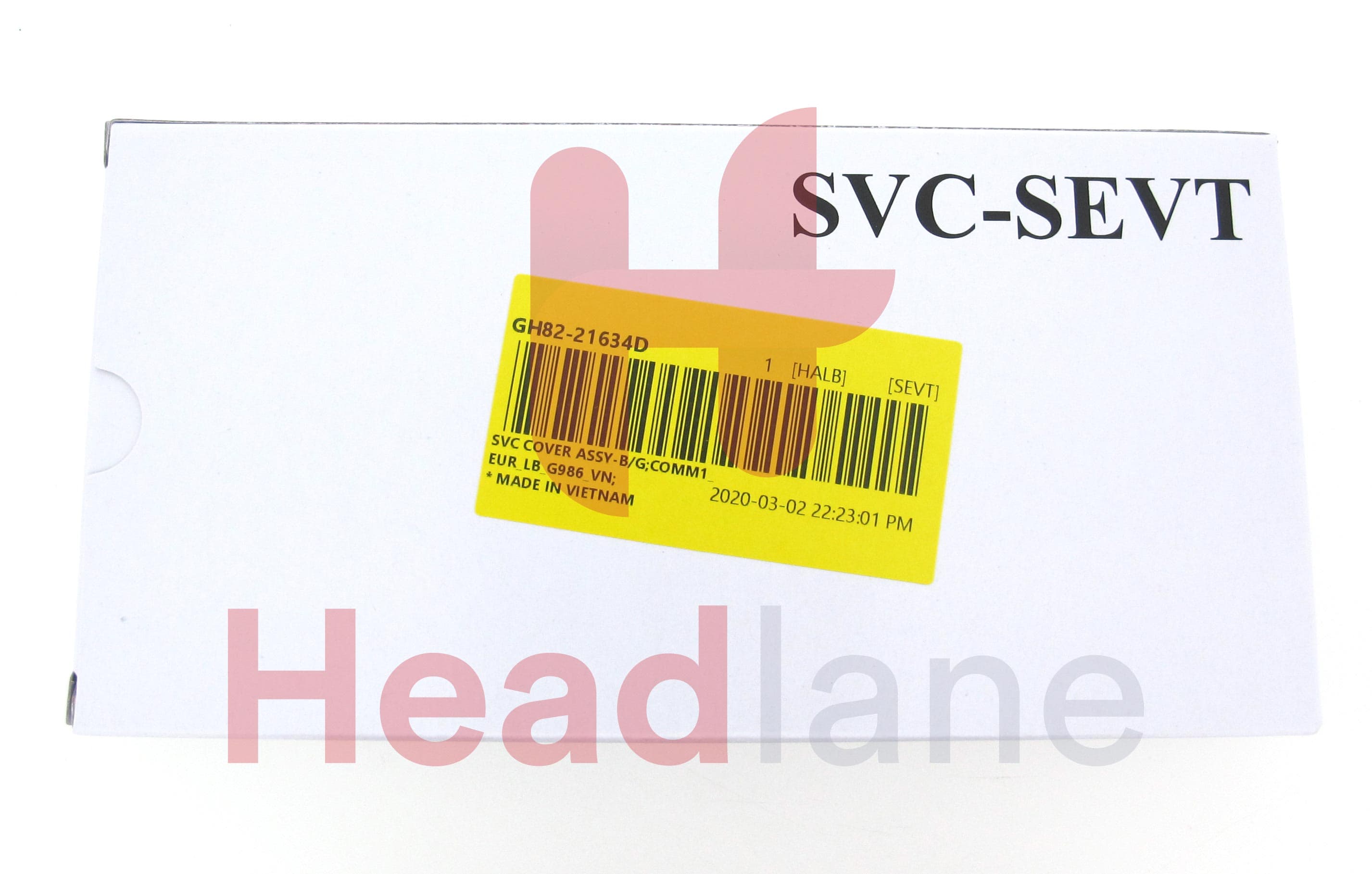 Samsung SM-G986 Galaxy S20+ / S20 Plus Back / Battery Cover - Cloud Blue - view 3