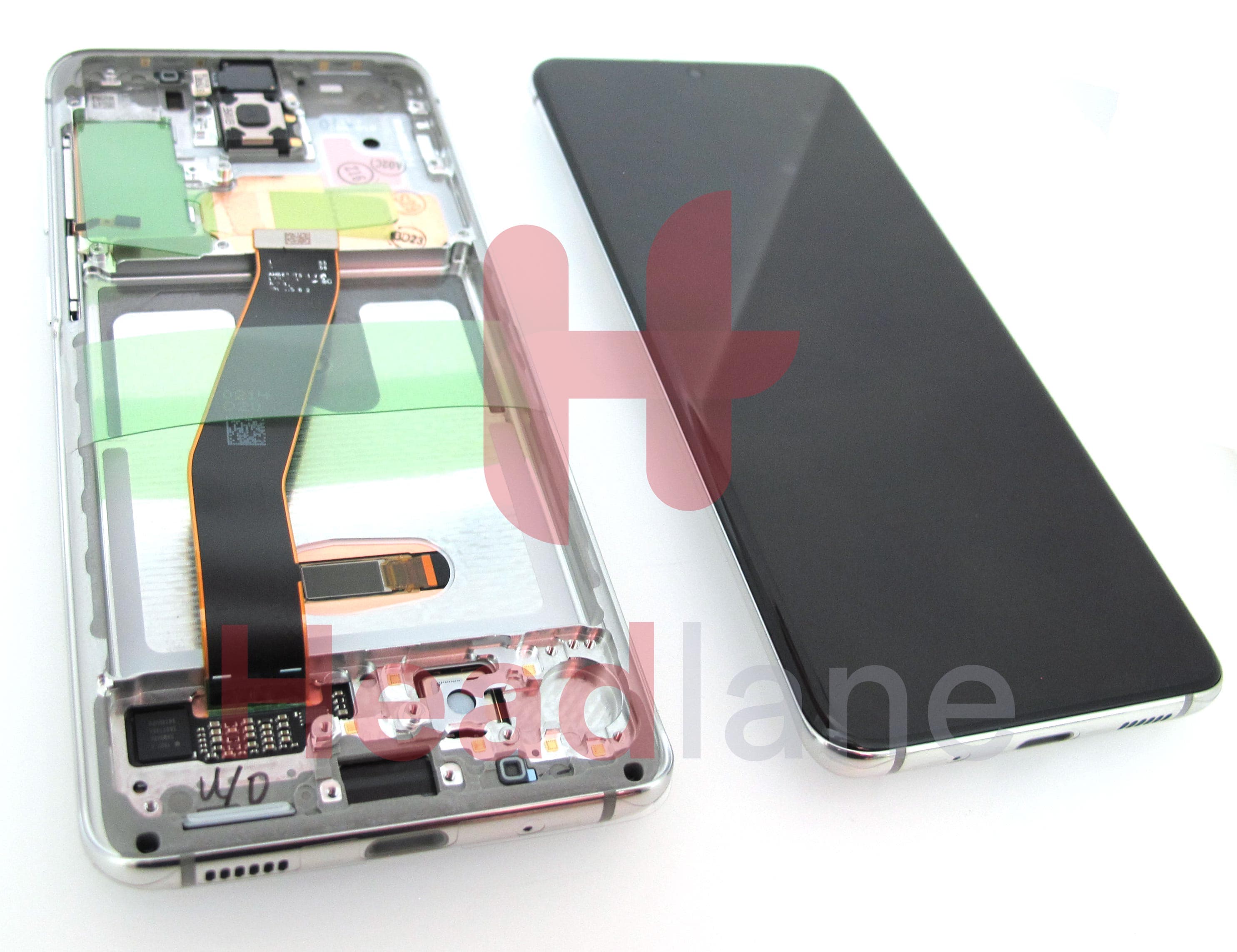 Samsung SM-G980 Galaxy S20 LCD Display / Screen + Touch - White - view 2