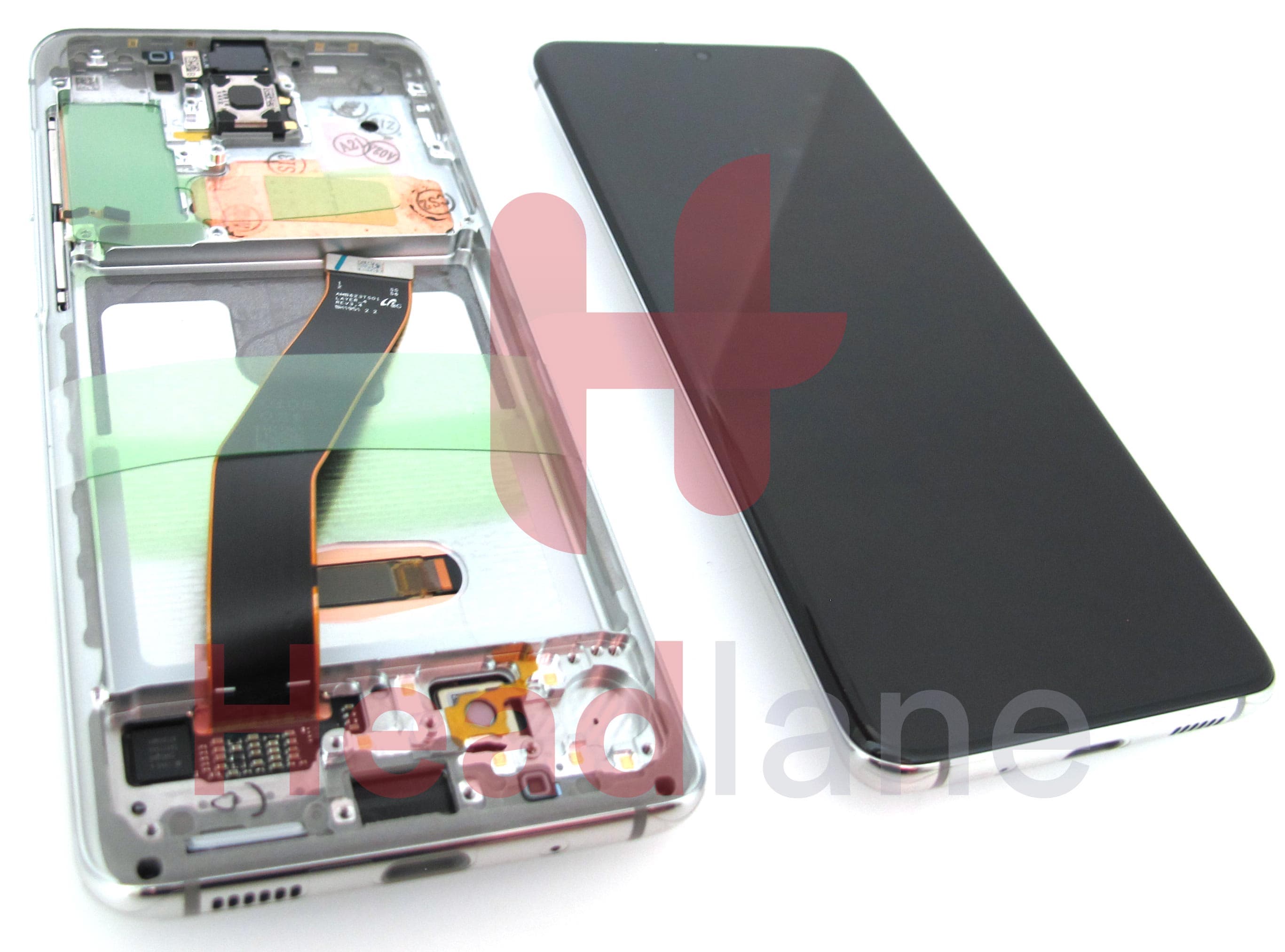 Samsung SM-G980 Galaxy S20 LCD Display / Screen + Touch - White - view 2