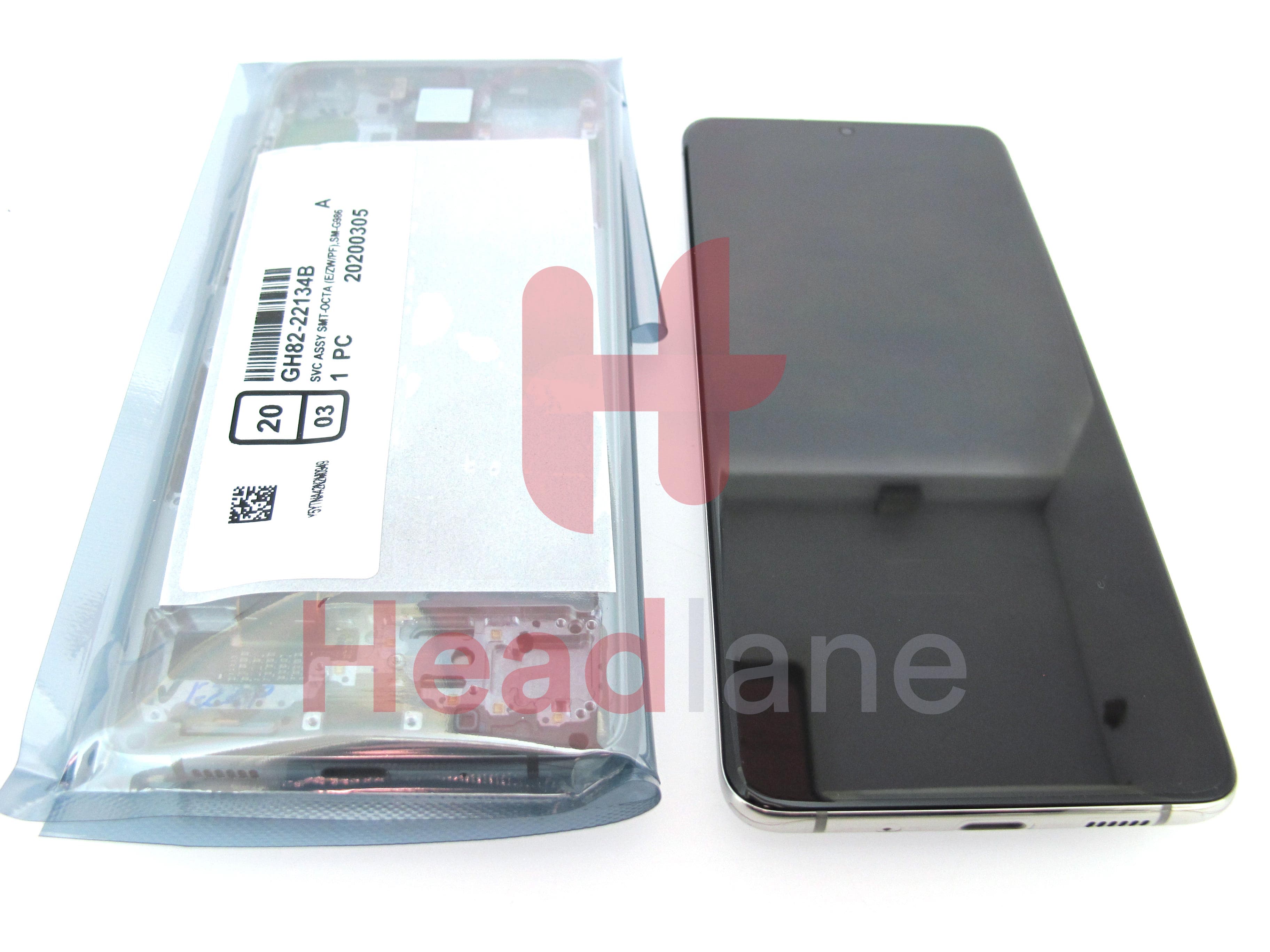 Samsung SM-G986 Galaxy S20+ / S20 Plus LCD Display / Screen + Touch - White - view 2